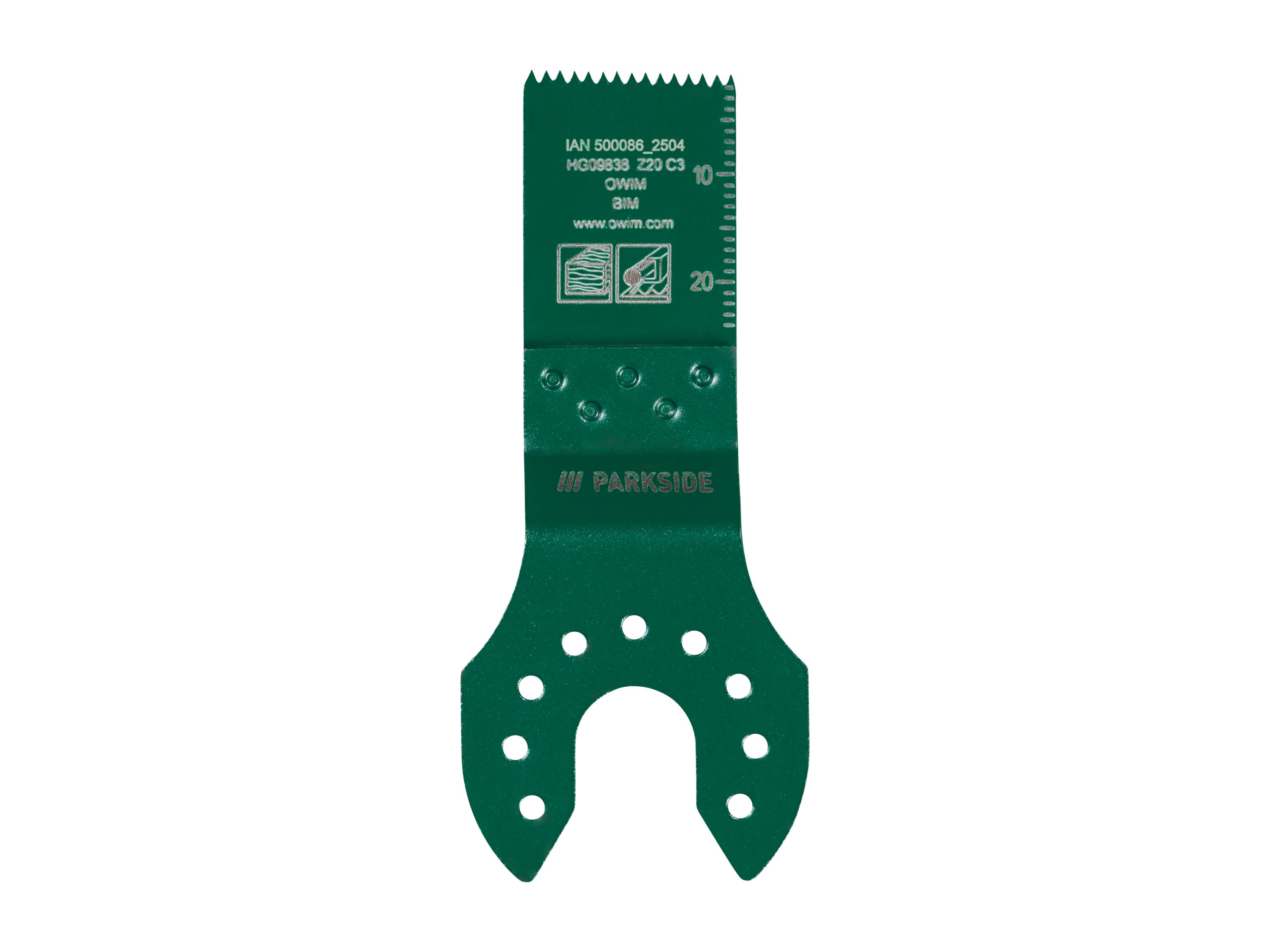 PARKSIDE® Pílový list/Brúsna doska (HCS/HSS ponorný pílový kotúč (20 mm))