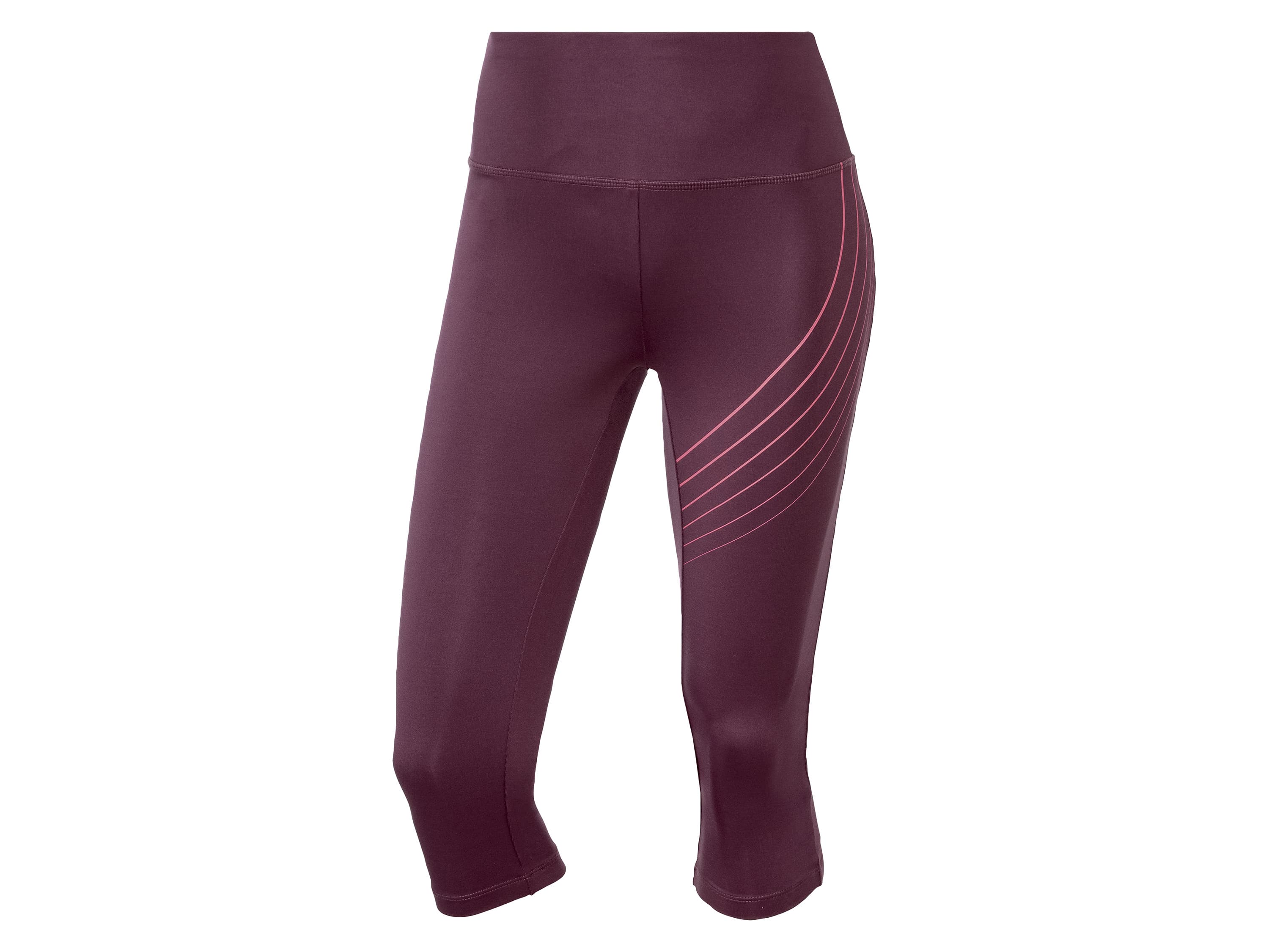 CRIVIT Dámske funkčné capri legíny (XS (32/34), fialová) 1