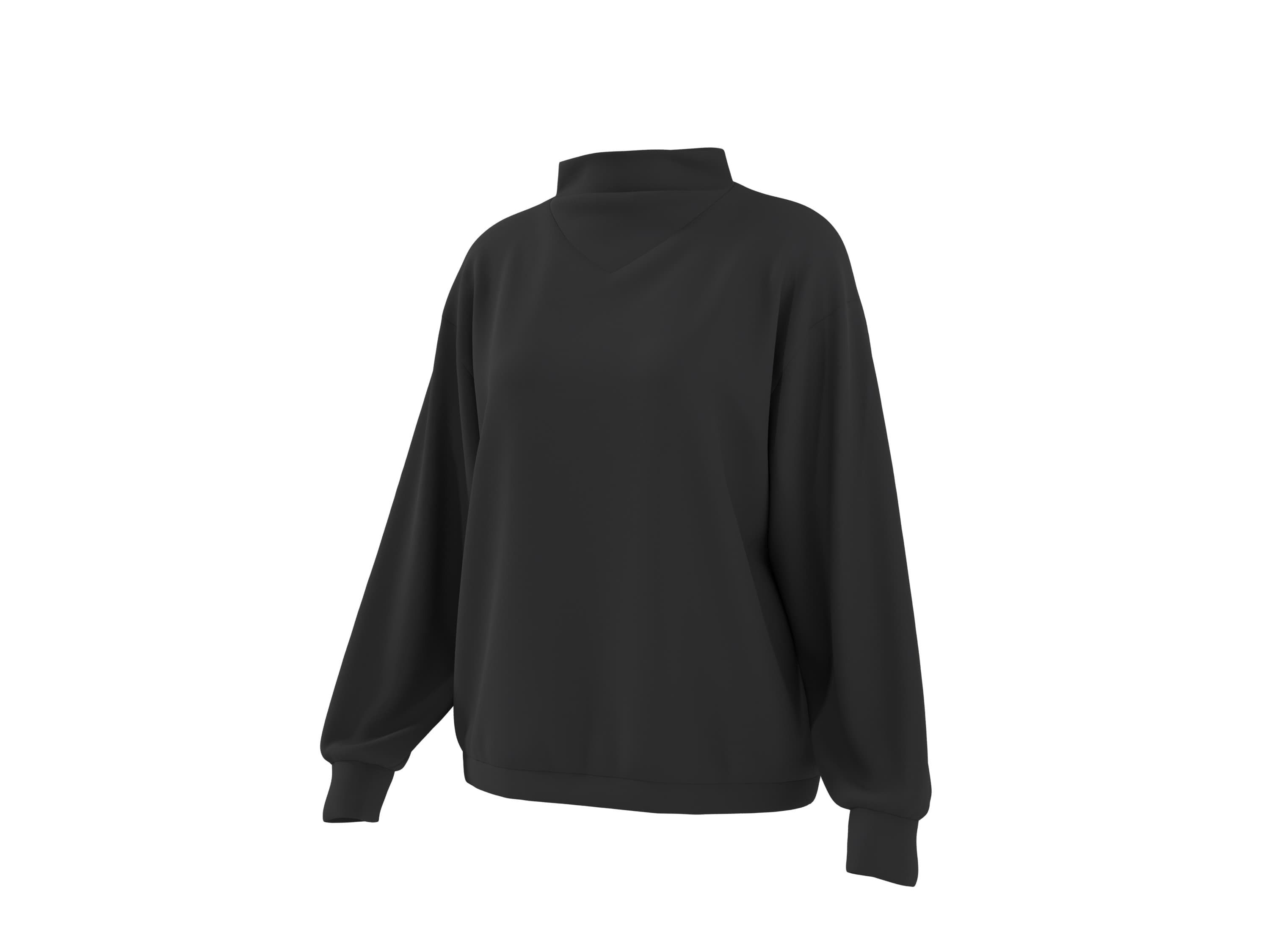 esmara® Dámsky pulóver Premium (čierna, S (36/38))