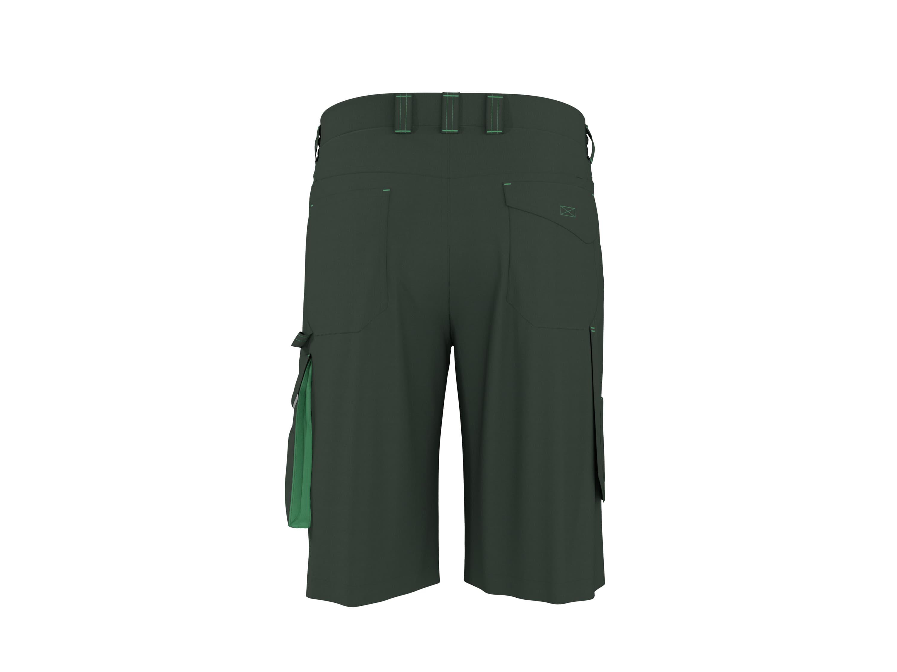 PARKSIDE® Pánske pracovné šortky (zelená, 48)