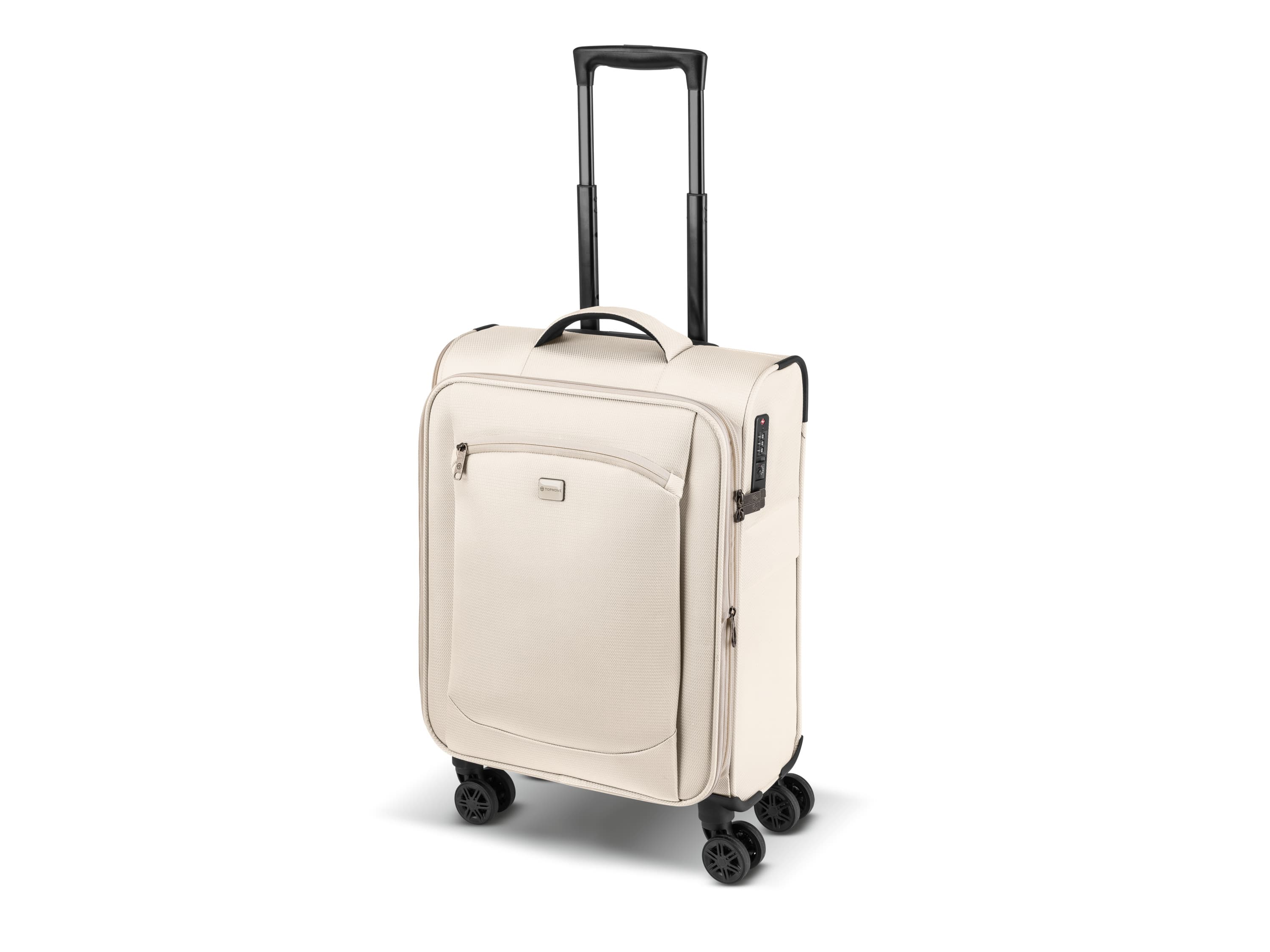 TOPMOVE® Príručný kufor, 35 l/40 l, krémový 1