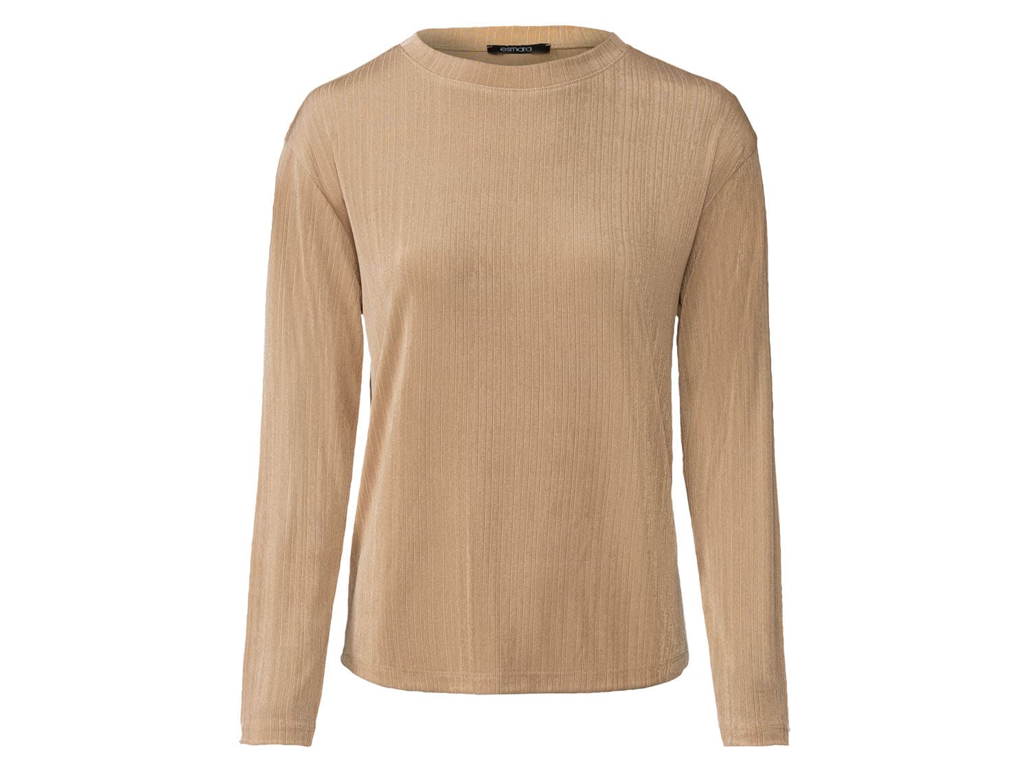 esmara® Dámsky pulóver s ligotavým efektom (M (40/42), champagne)