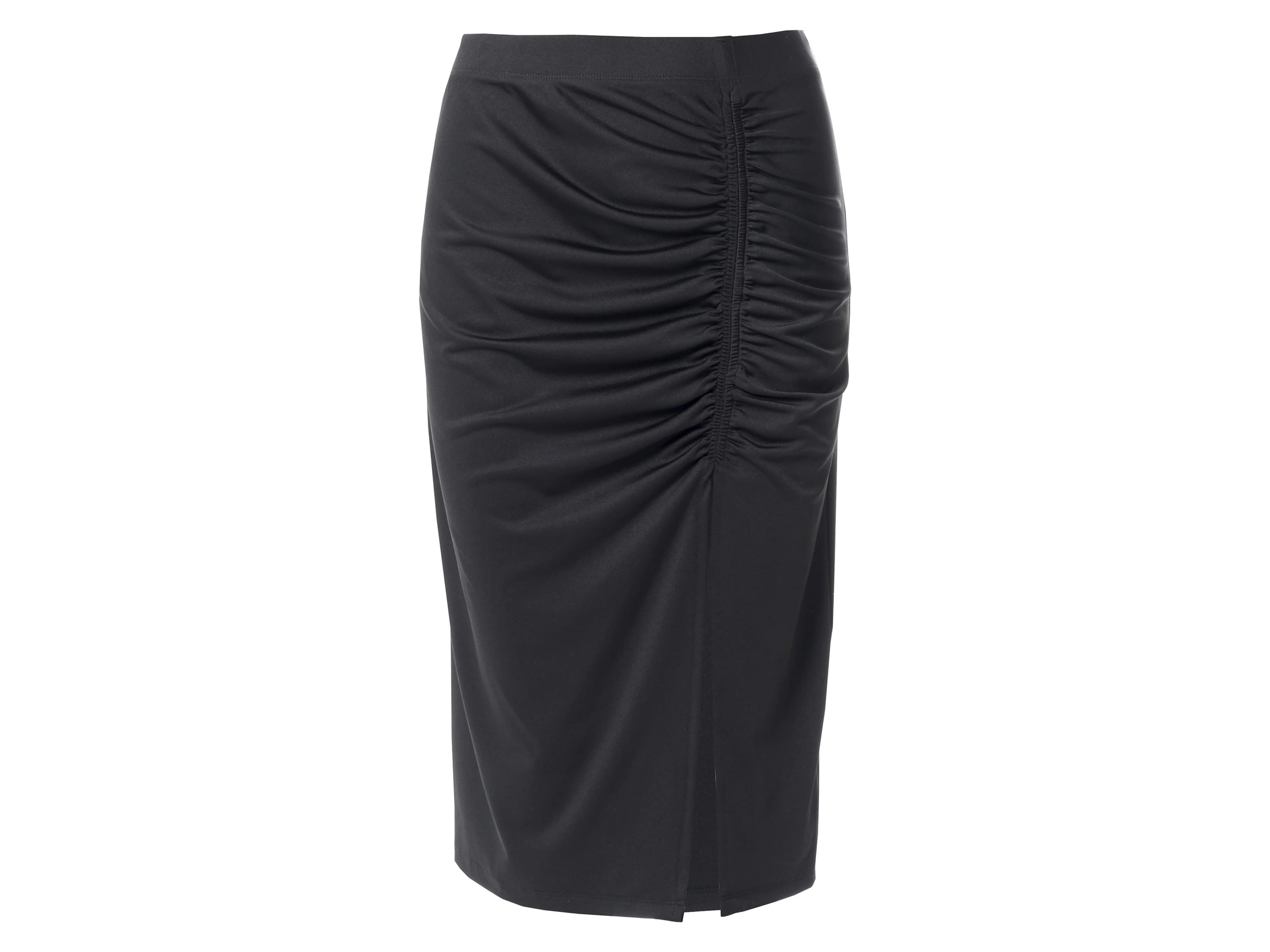 ESMARA® Dámska midi sukňa, čierna (S (36/38)) 1