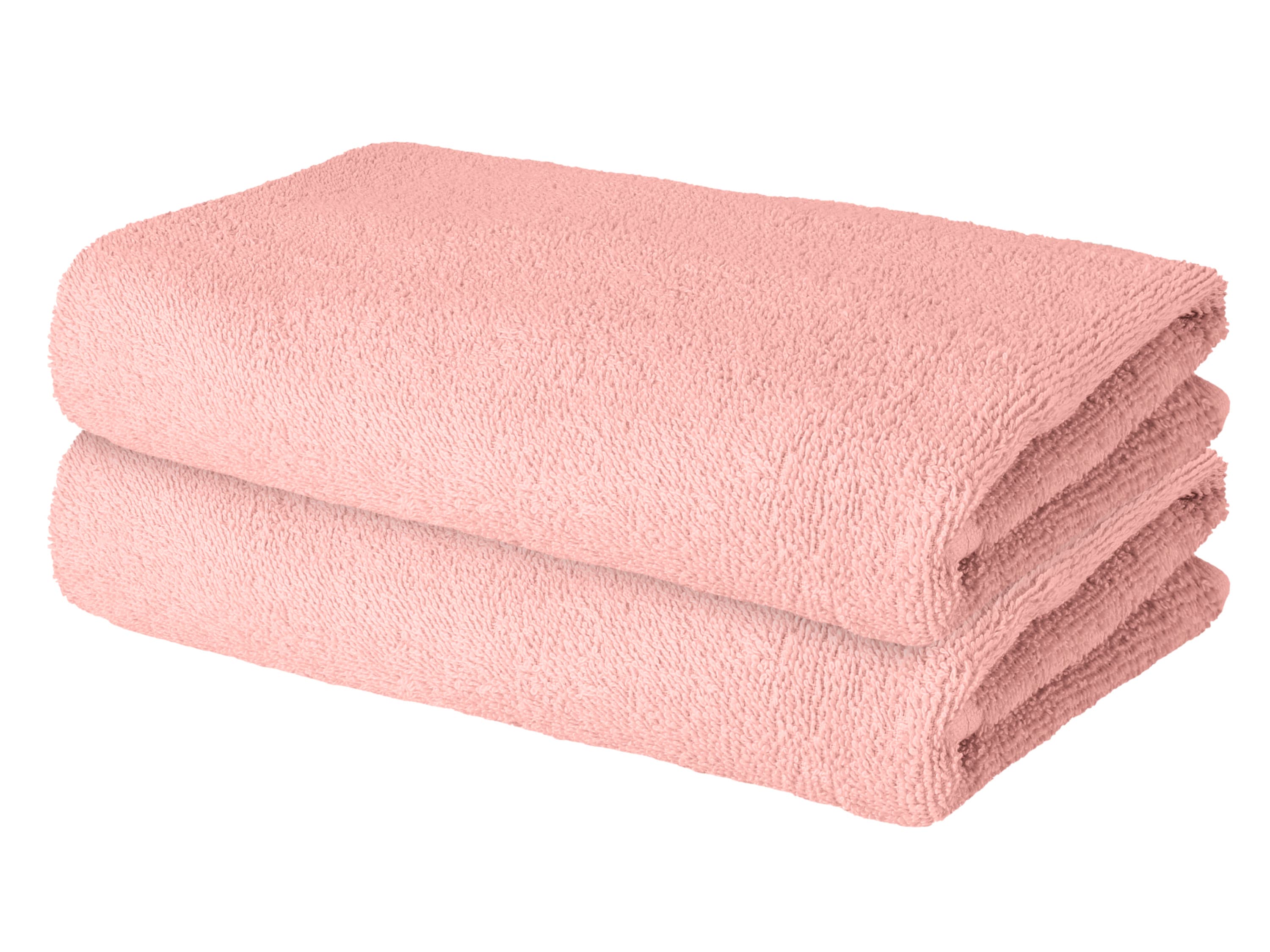 LIVARNO® Froté uteráky, 50 x 100 cm, 2 kusy (ružová)