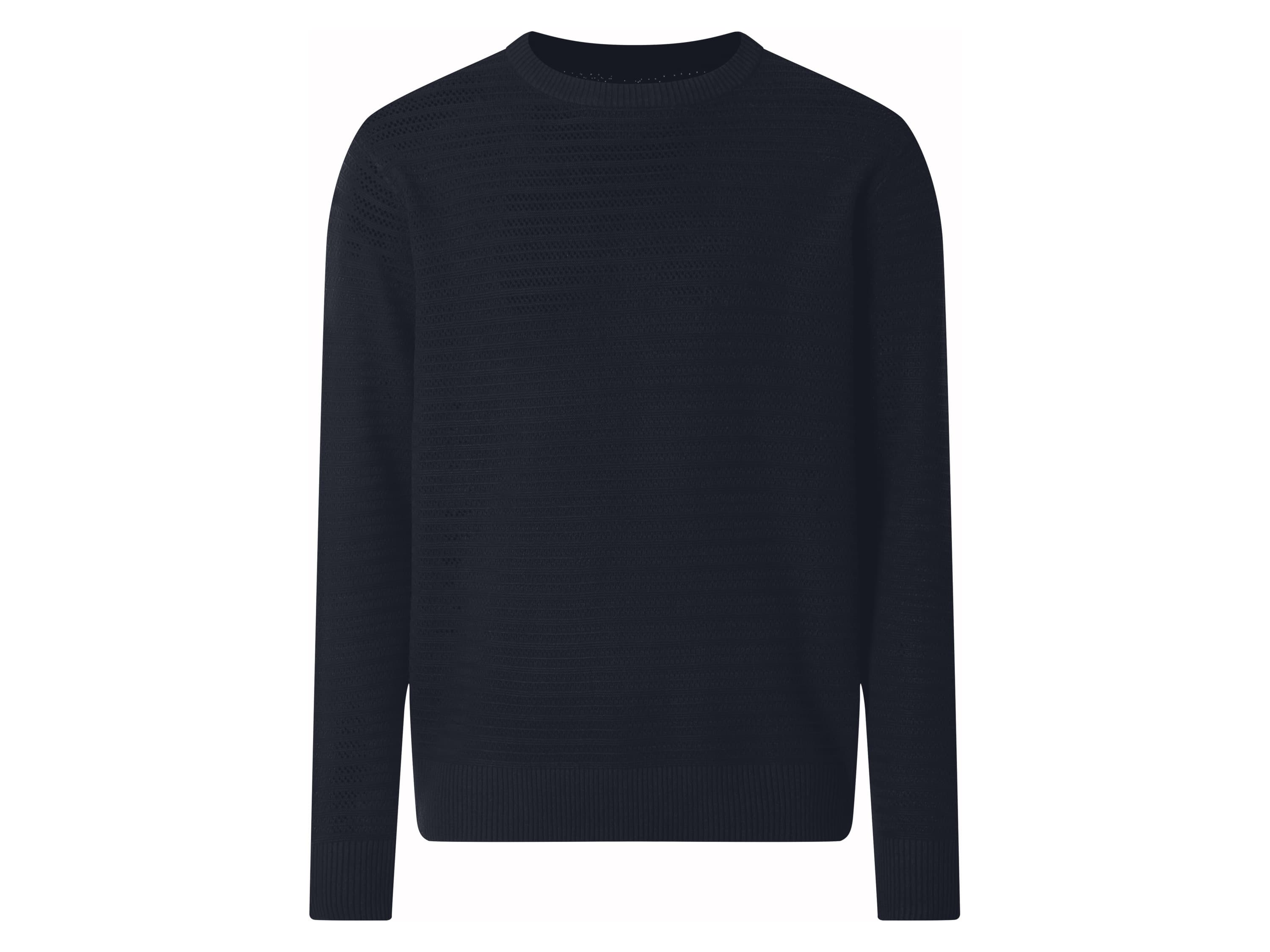 esmara Men Pánsky pletený pulóver (navy modrá, M (48/50))