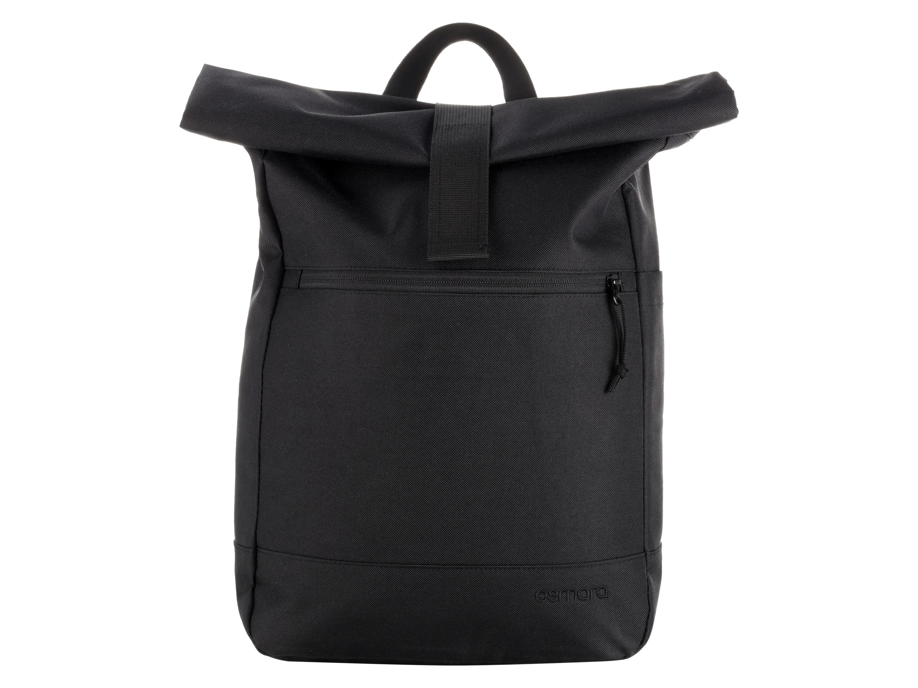ESMARA® Ruksak, 16 l/16 – 21 l (zavinovací ruksak, čierna) 1