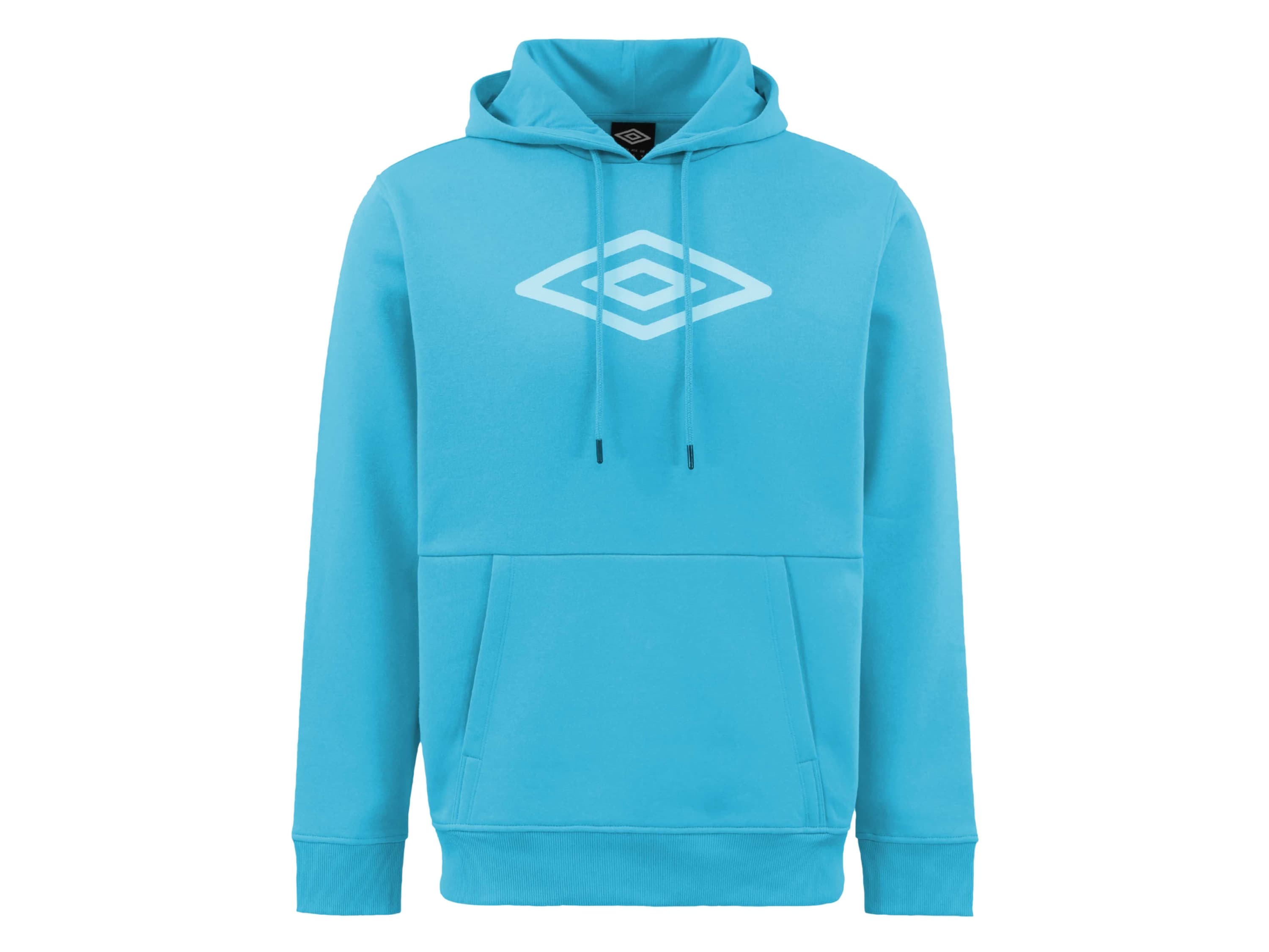 UMBRO Pánska mikina s kapucňou (bledomodrá, M)