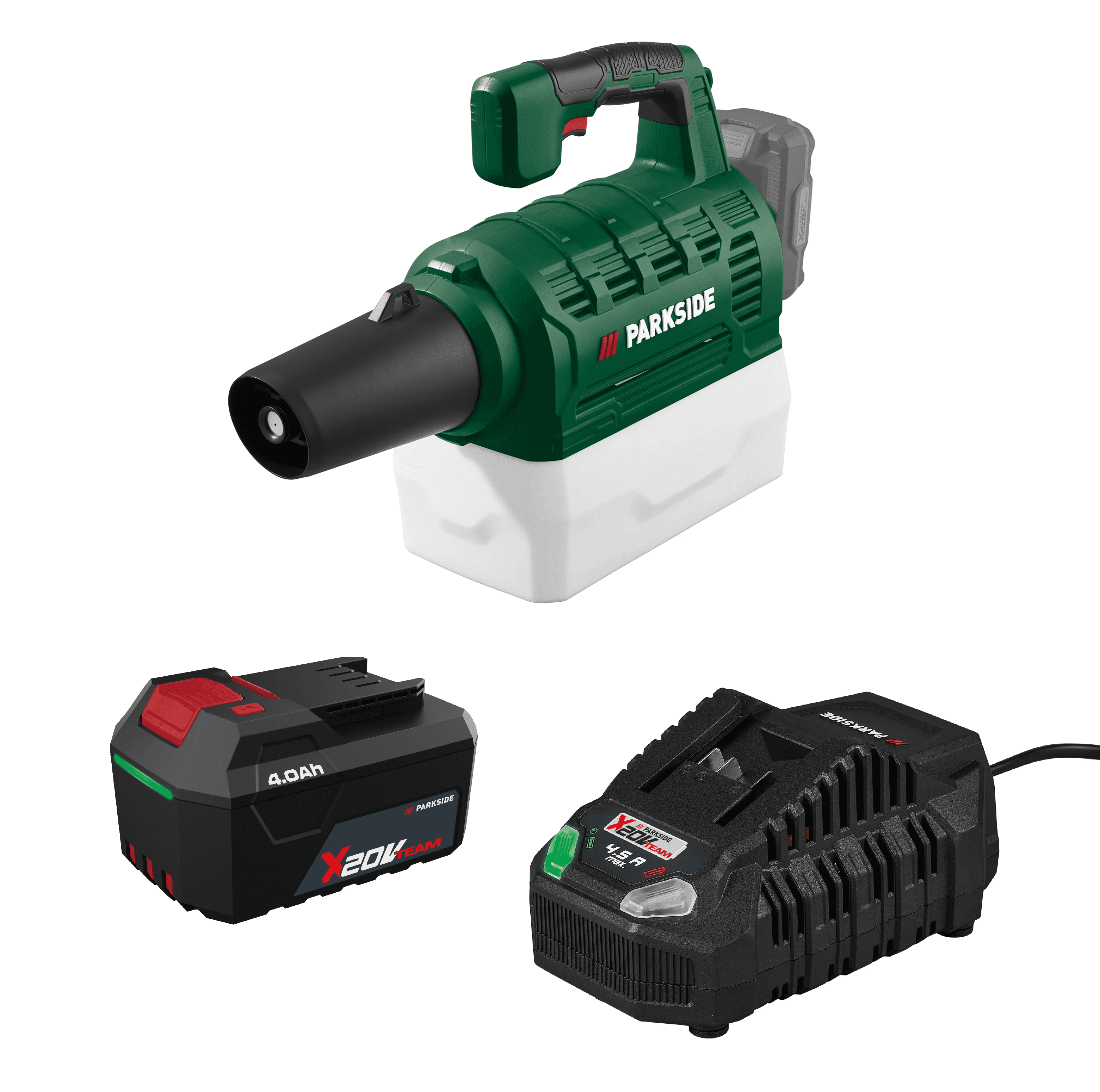 PARKSIDE® Aku postrekovač 20 V PANS 100 A1 + Akumulátor 20 V/4 Ah PAP 204 A1 + Rýchlonabíjačka akumulátora 20 V/4,5 A PLG 20 C3 1