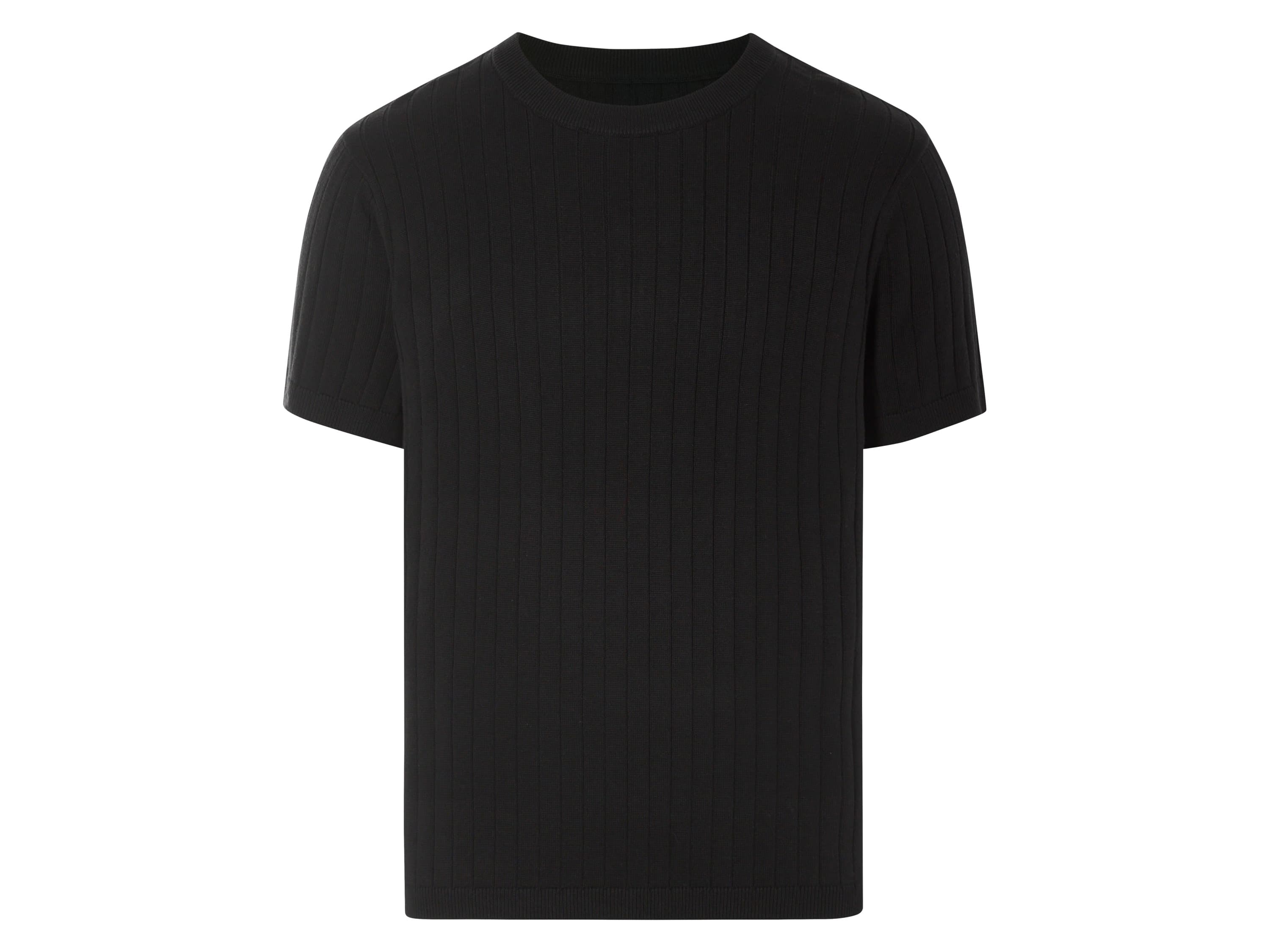 LIVERGY® Pánske tričko (čierna, M (48/50))
