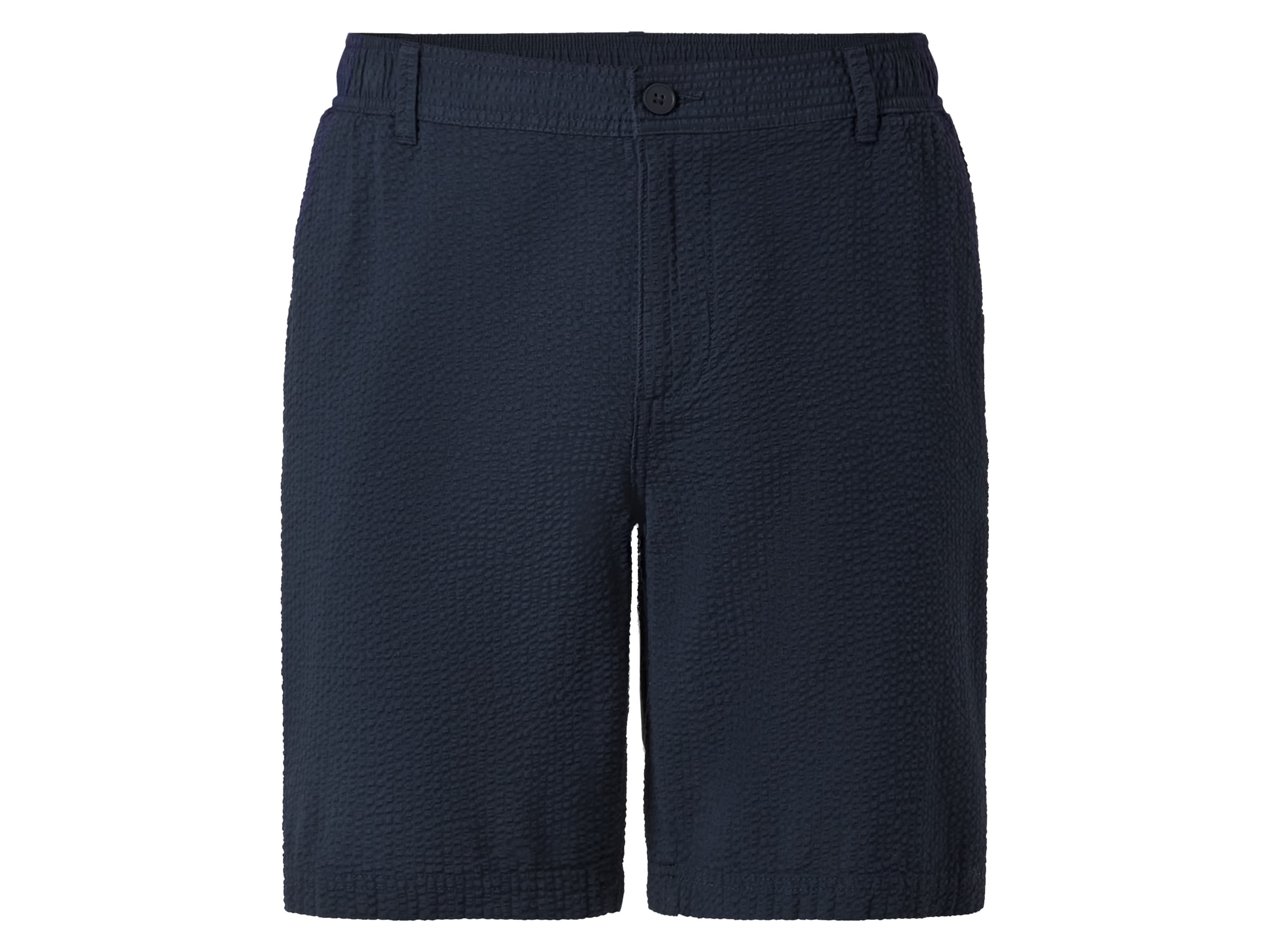 esmara Men Pánske šortky Seersucker (navy modrá, S (44/46))