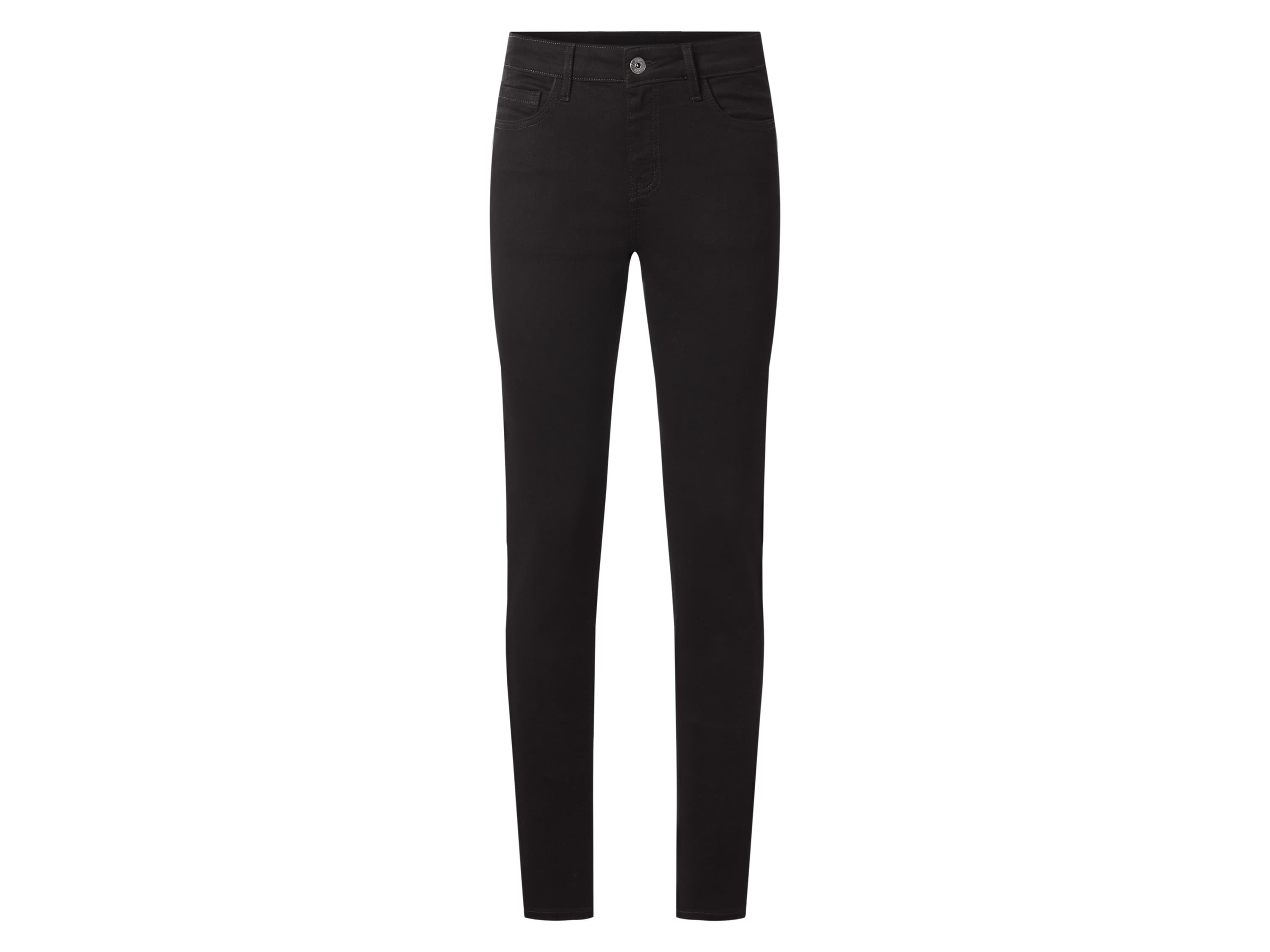 esmara® Dámske rifle Push-Up skinny fit Premium (čierna, 36) 1