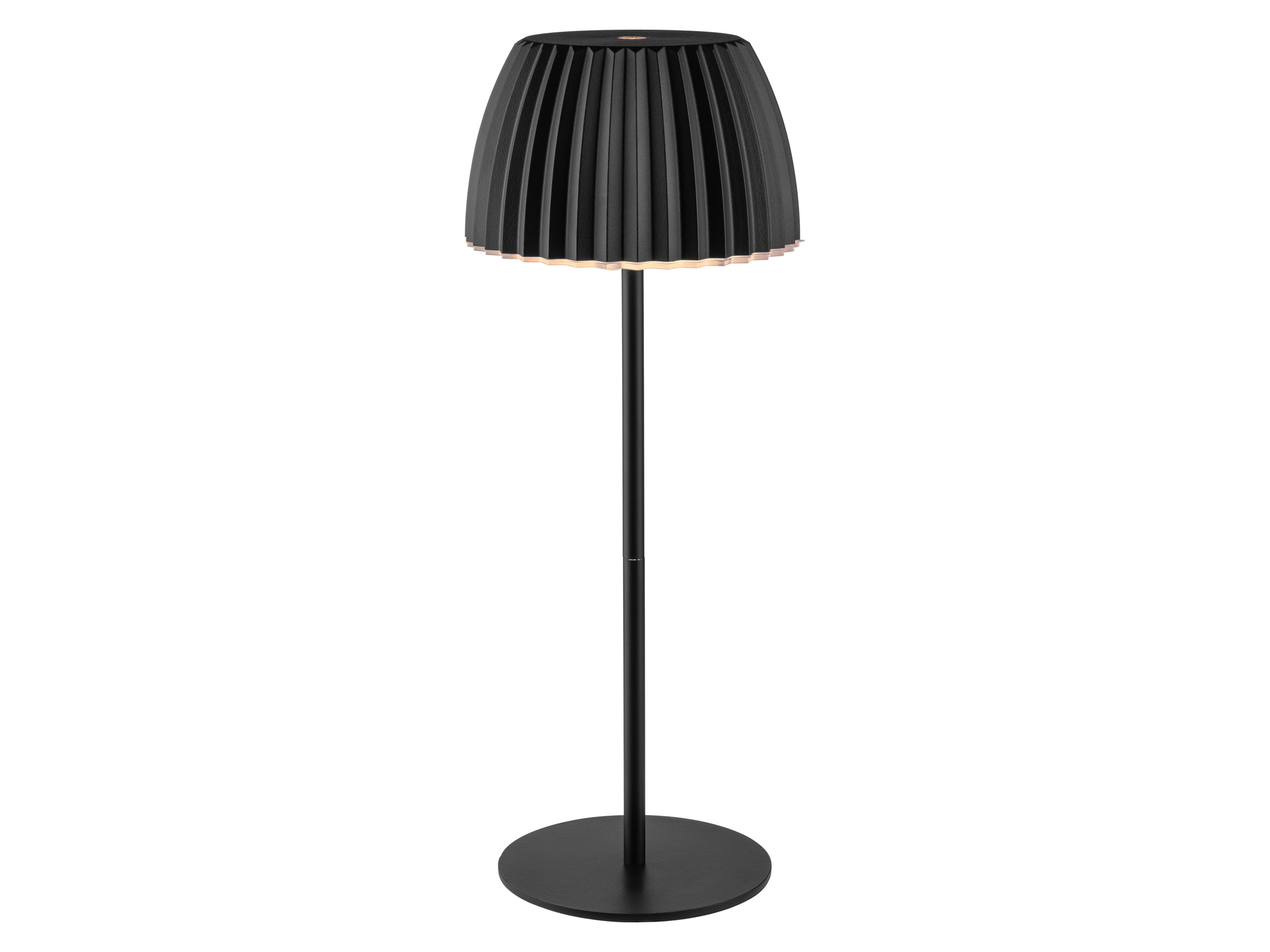 LIVARNO® Aku LED stolná lampa, 38 cm (čierna)