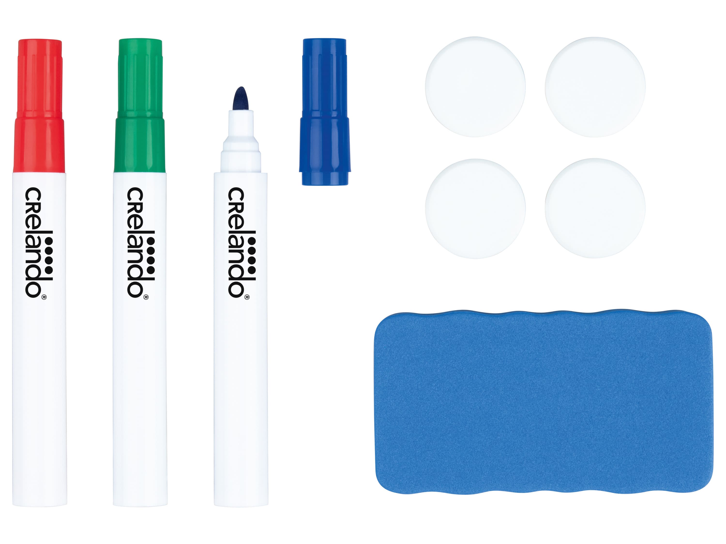 CRELANDO® Príslušenstvo k magnetickej tabuli (súprava k magnetickej tabuli) 1