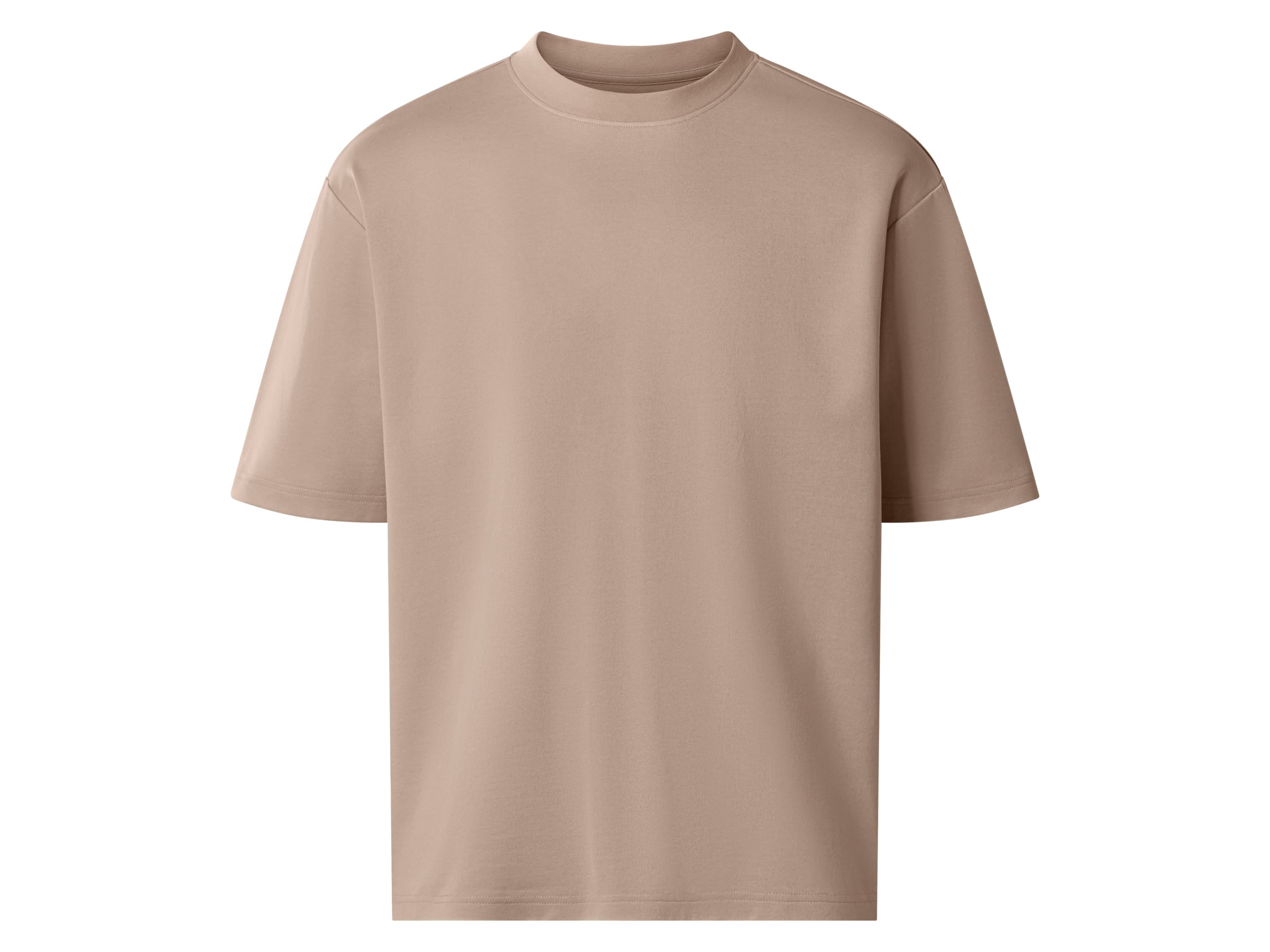 esmara Men Pánske oversize tričko (béžová, XL (56/58))