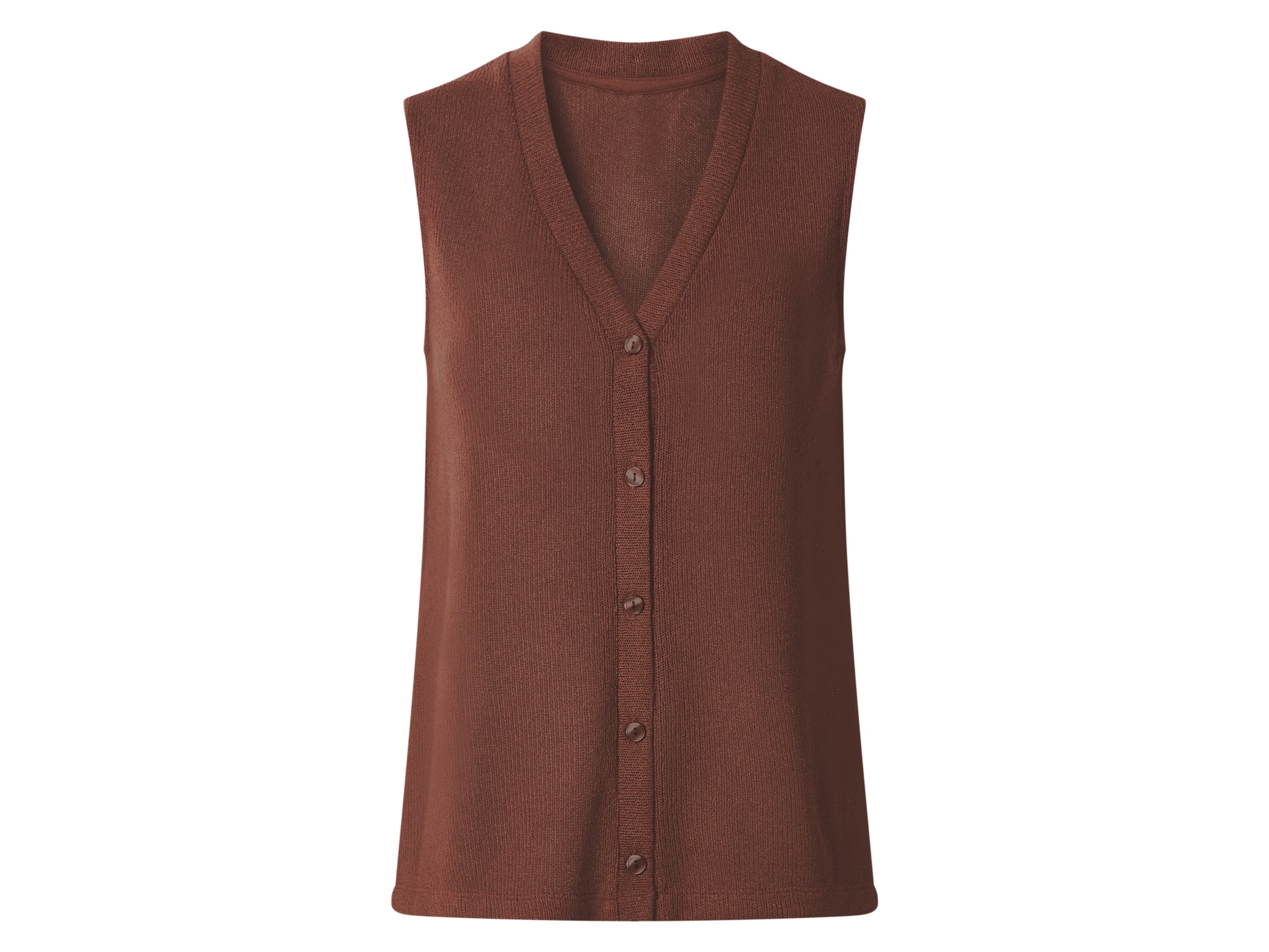 esmara® Dámsky top z jemného úpletu (hnedá, S (36/38)) 1