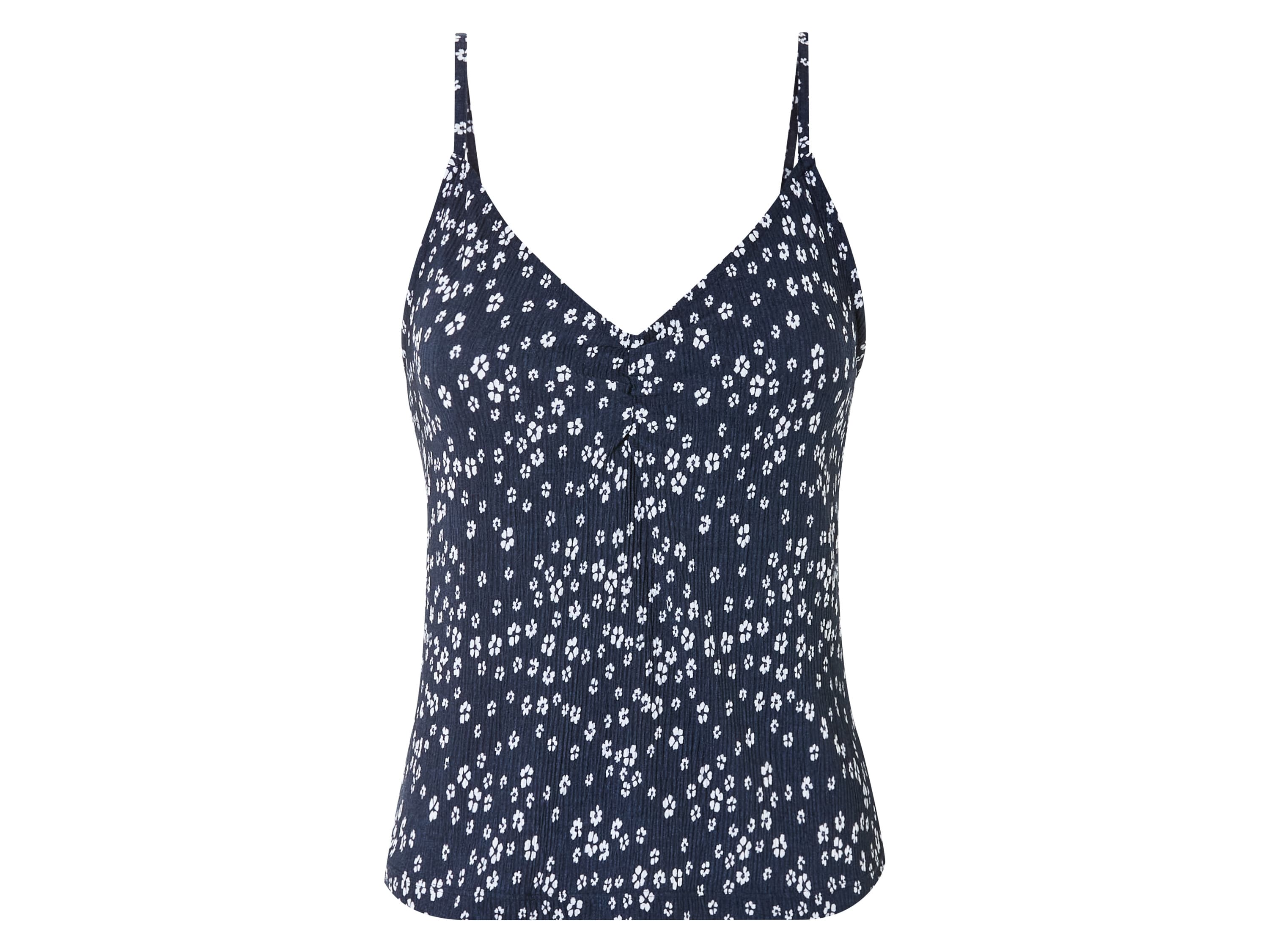 ESMARA® Dámsky top (navy modrá/biela, XS (32/34))