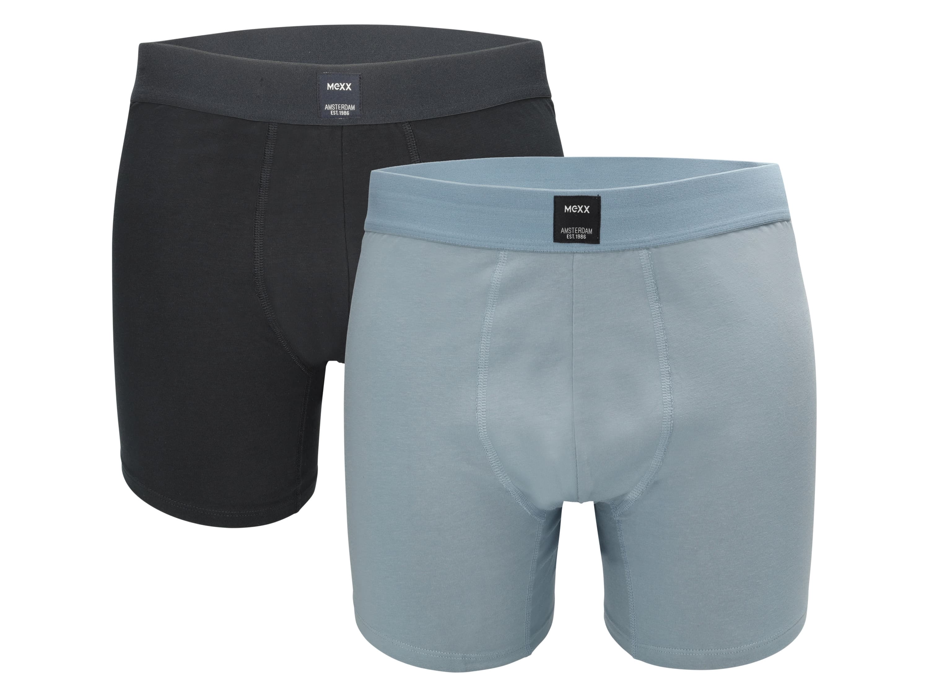 MEXX Pánske boxerky, 2 kusy (navy modrá/modrosivá, M) 1