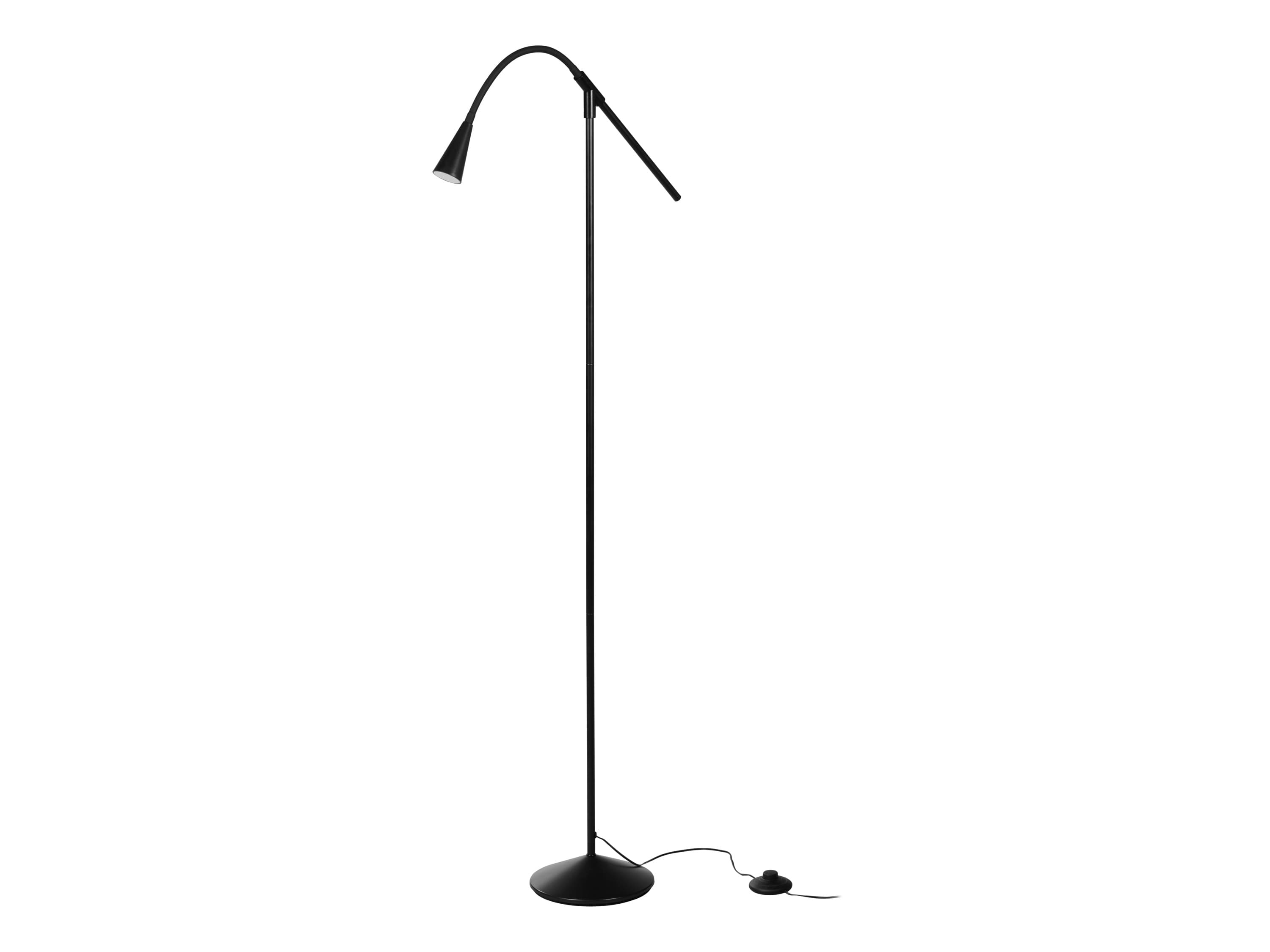 LIVARNO® Stojacia LED lampa (stojacia LED lampa, čierna)