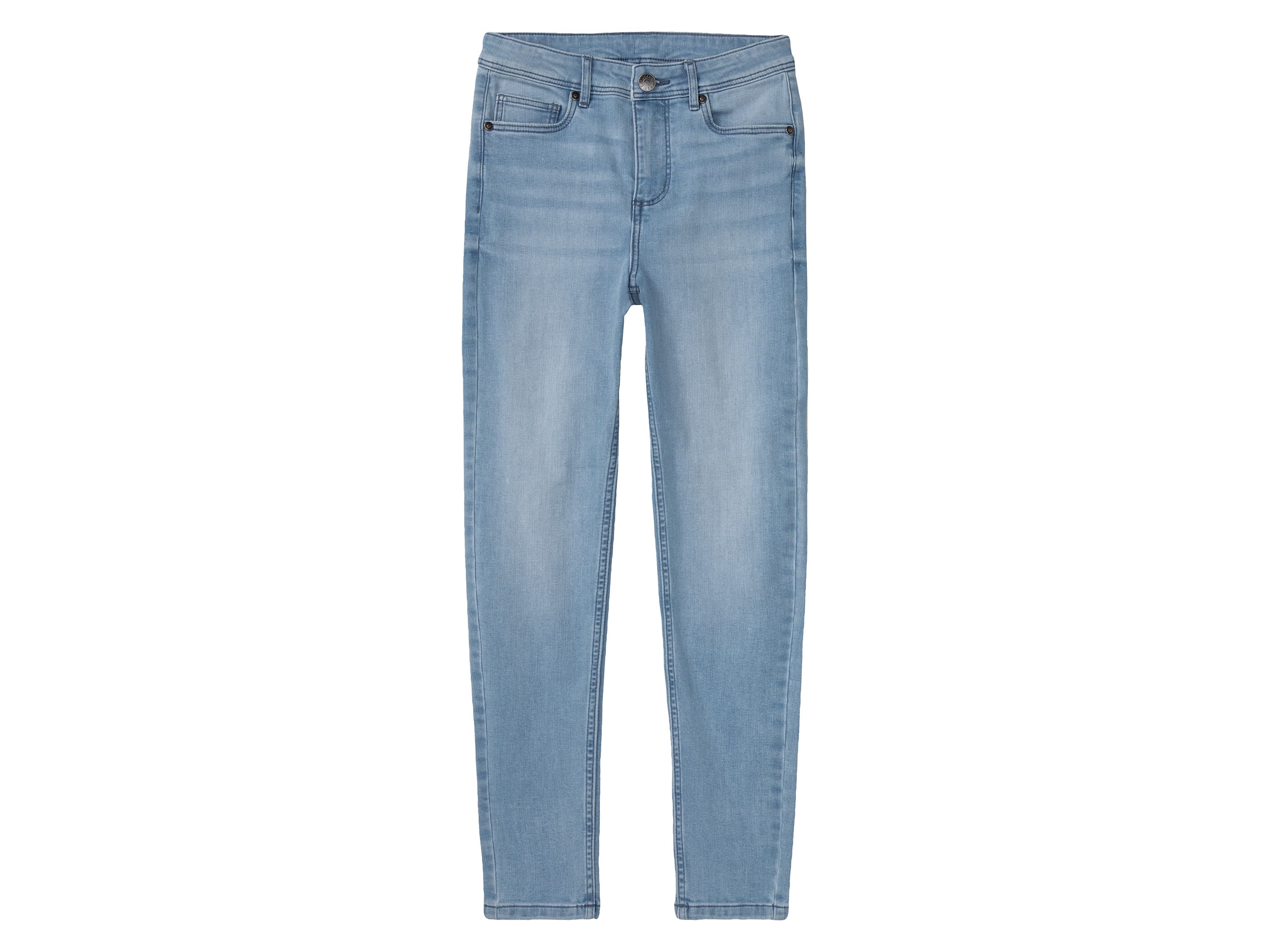 pepperts!® Dievčenské rifle „Super Skinny Fit“ (146, bledomodrá) 1