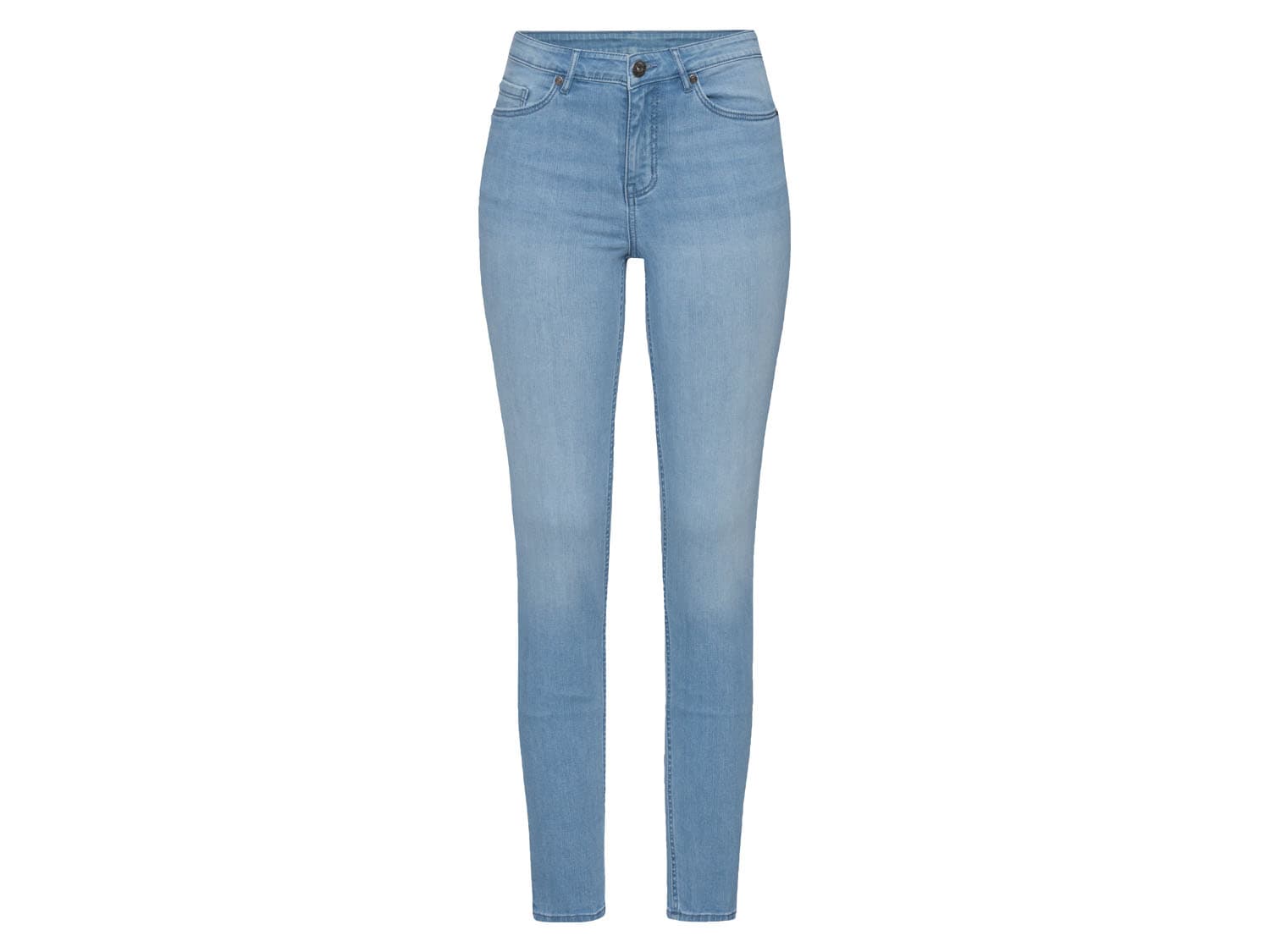 esmara® Dámske rifle Super Skinny Fit (bledomodrá, 34)
