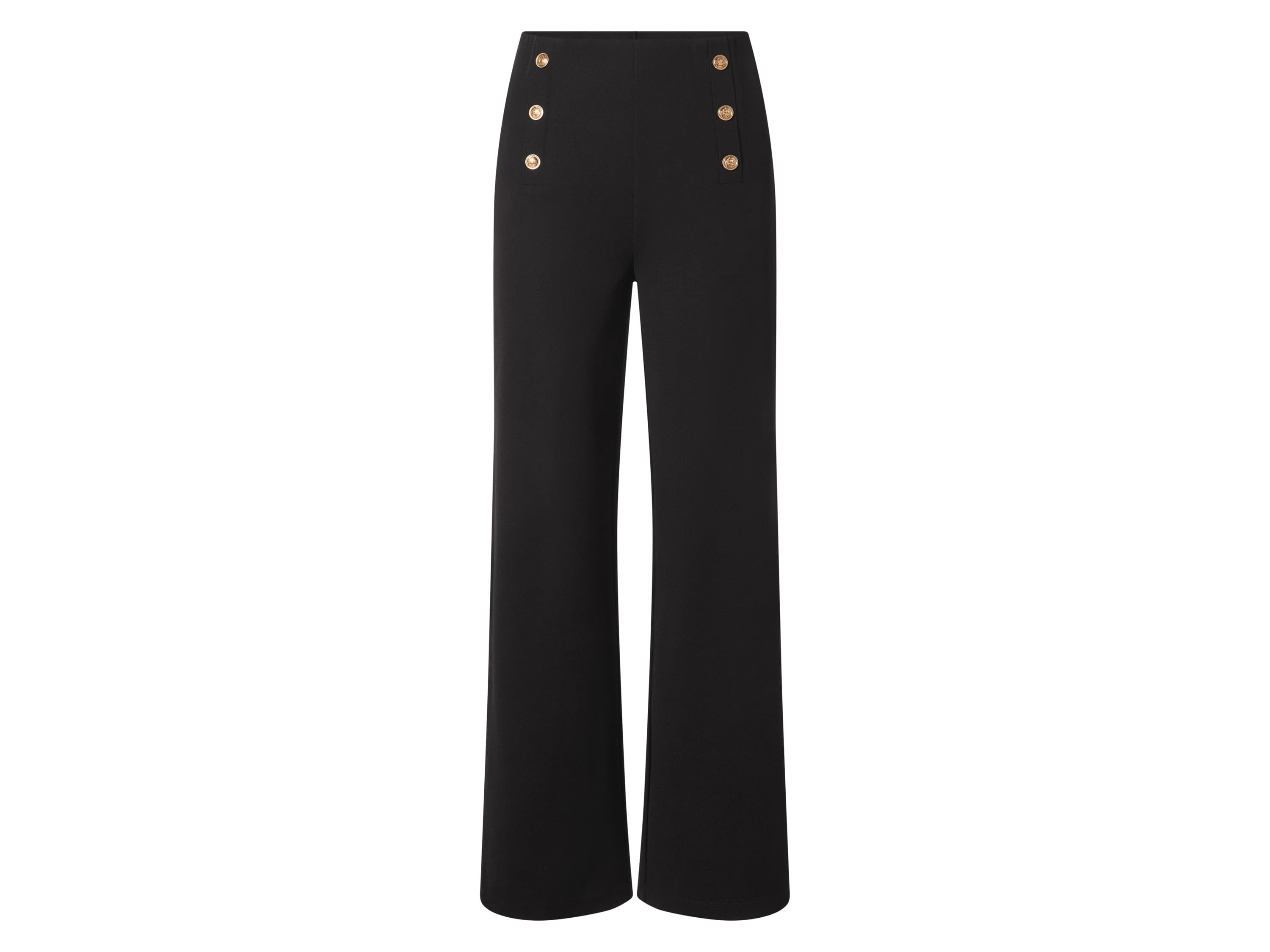 esmara® Dámske nohavice „Wide-Leg“ (čierna, 34) 1