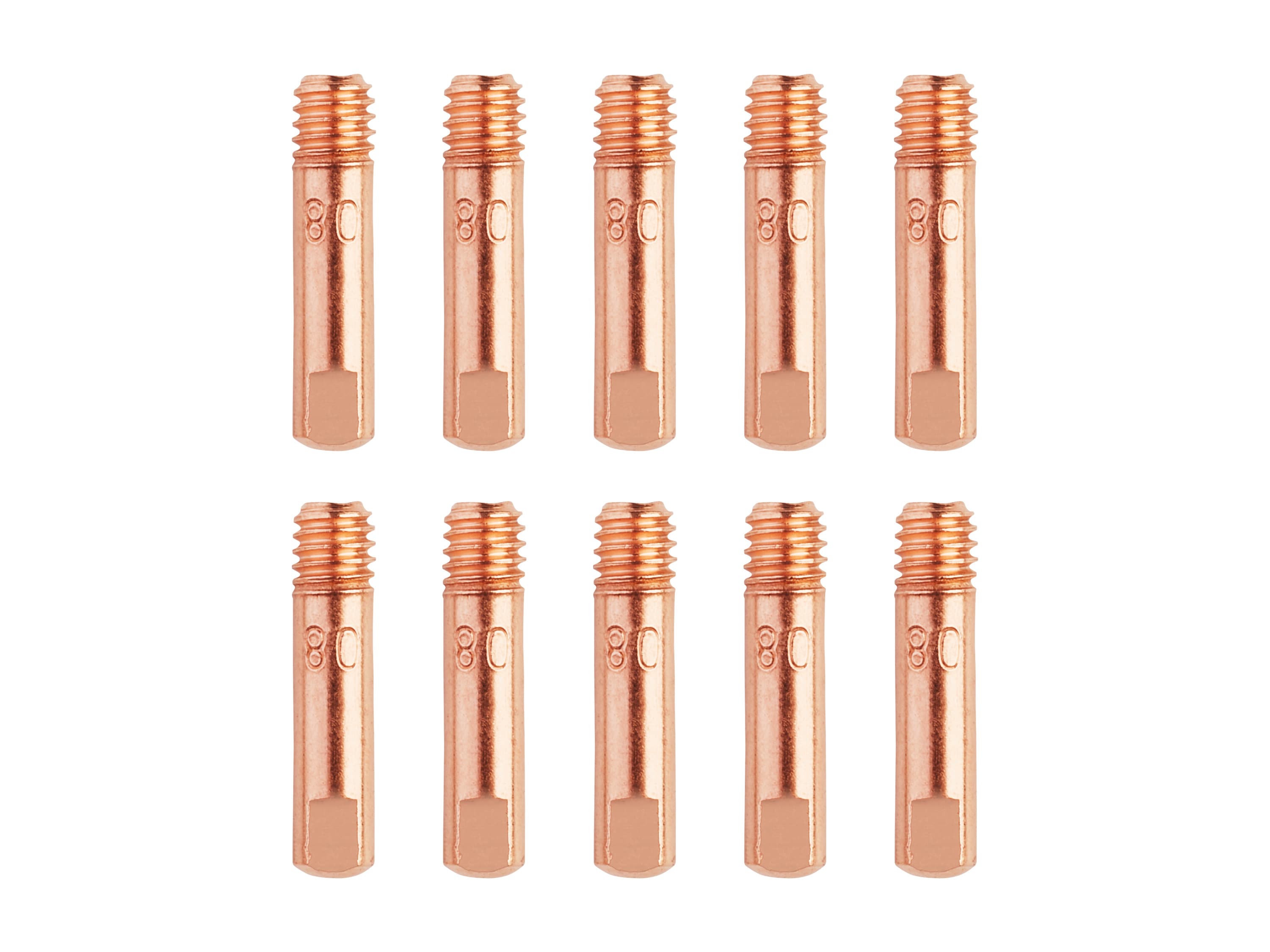 PARKSIDE® Kontaktné špičky/Trysky horáka pre zváračku na trubičkový drôt (0,8 mm) 1