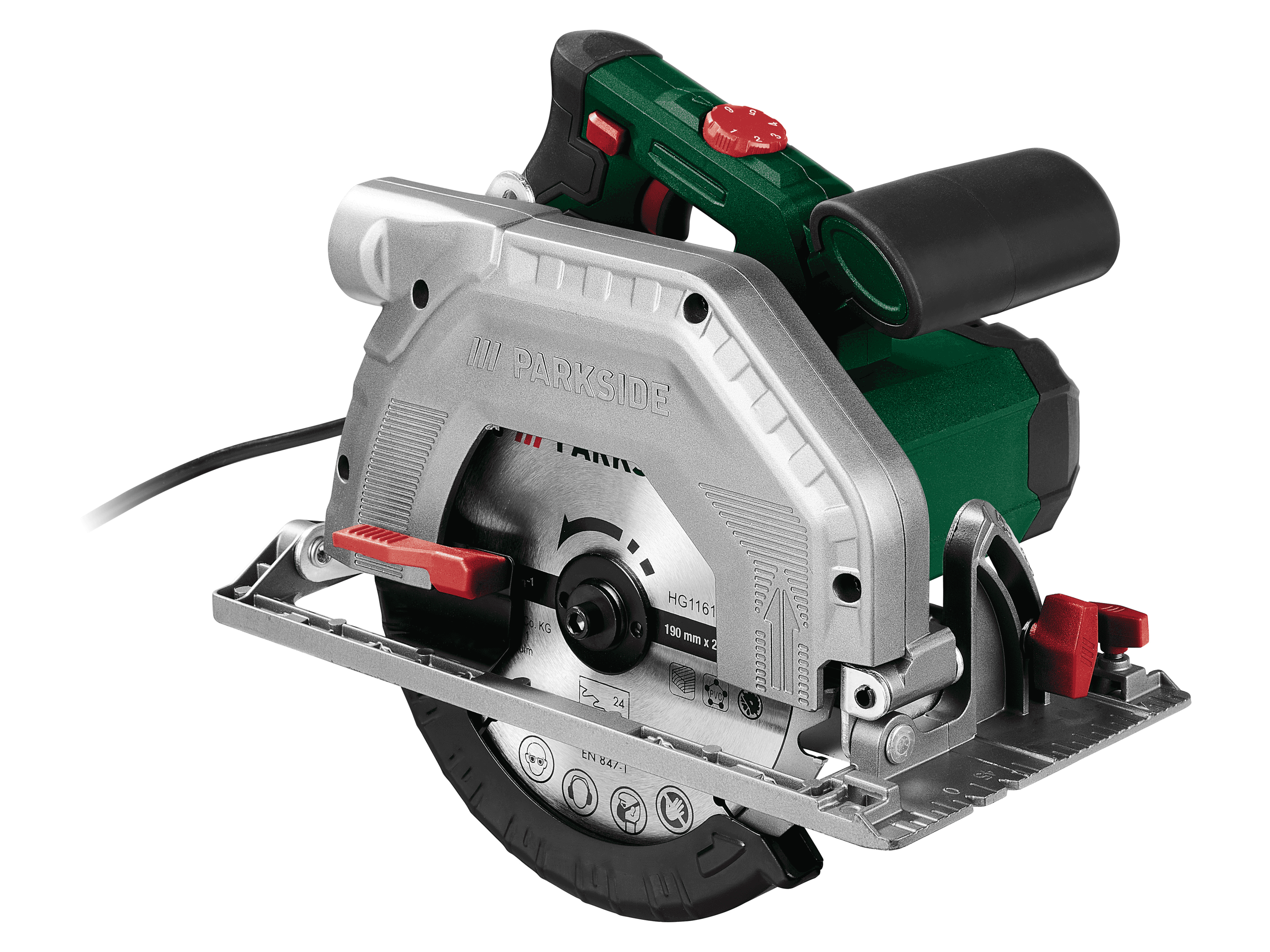PARKSIDE® Ručná kotúčová píla PHKS 1350 E4