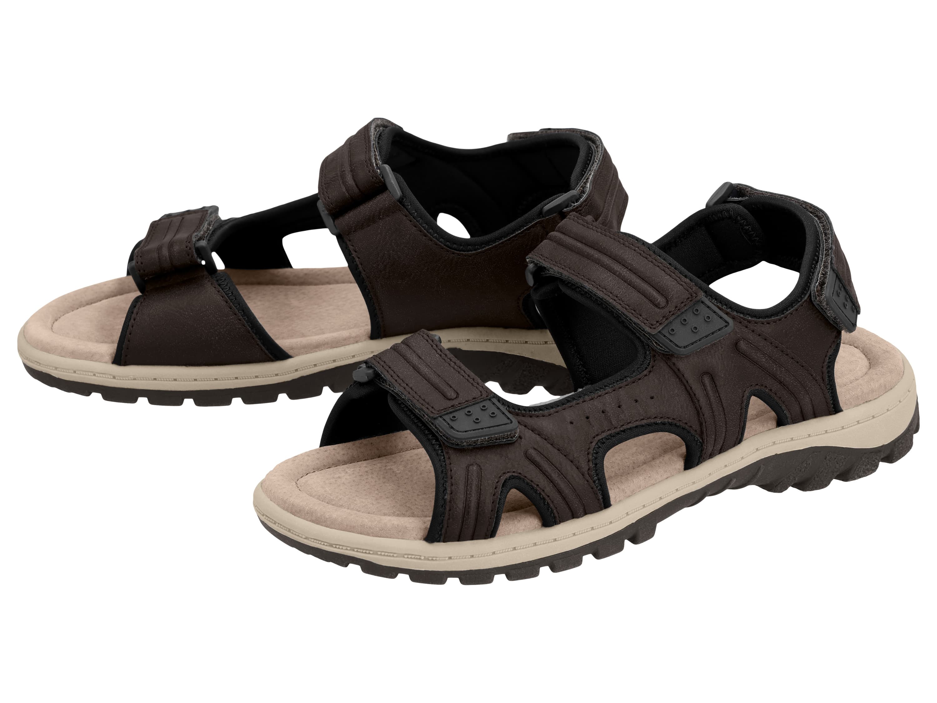 esmara Men Pánske sandále (hnedá, 43) 1