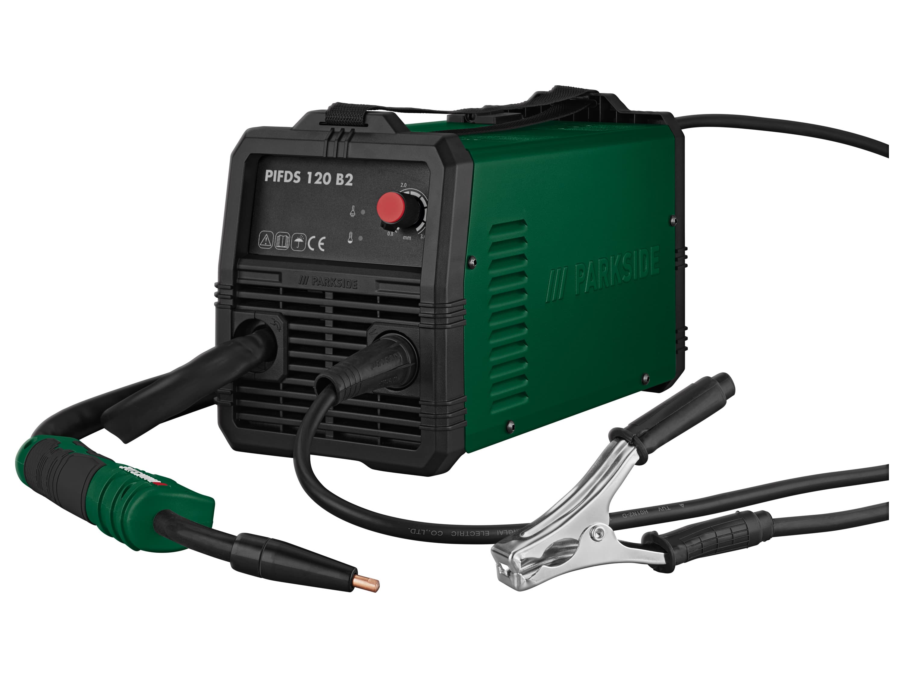 PARKSIDE® Invertorová zváračka na trubičkový drôt PIFDS 120 B2