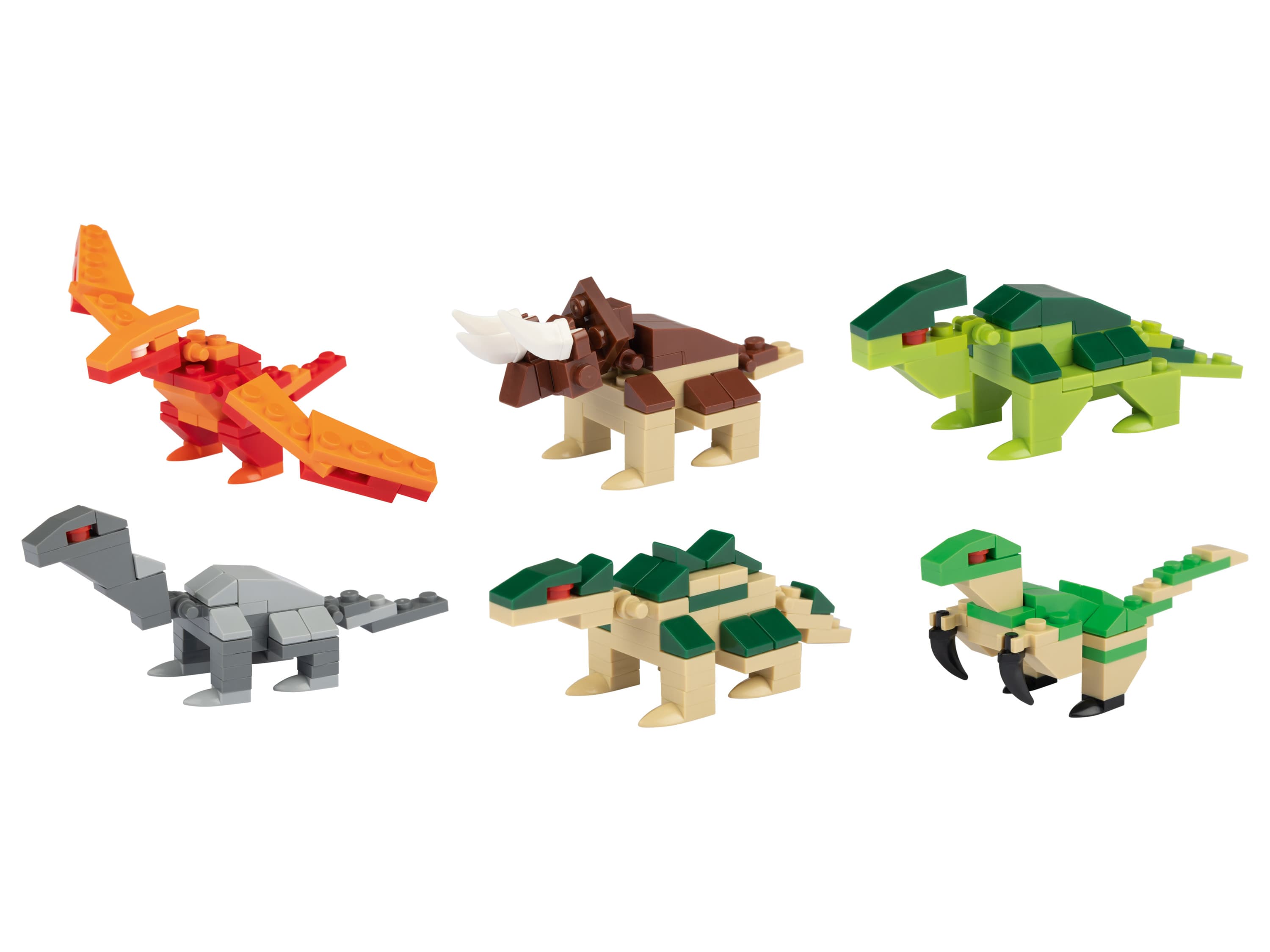 lupilu® Clippysaurus vo vajíčku, 250-dielna súprava