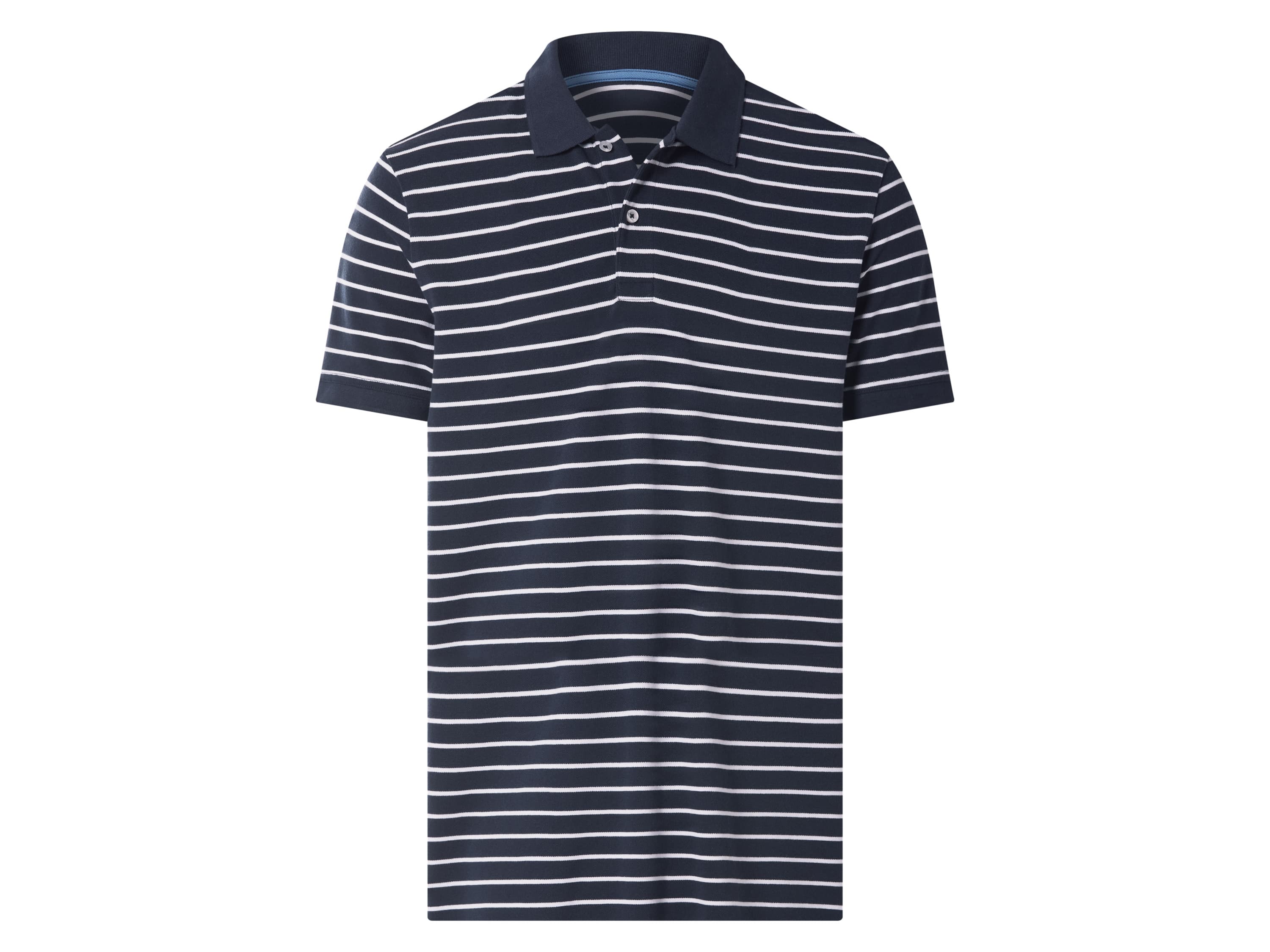 ESMARA MEN Pánske polotričko (pruhy/navy modrá, S (44/46))