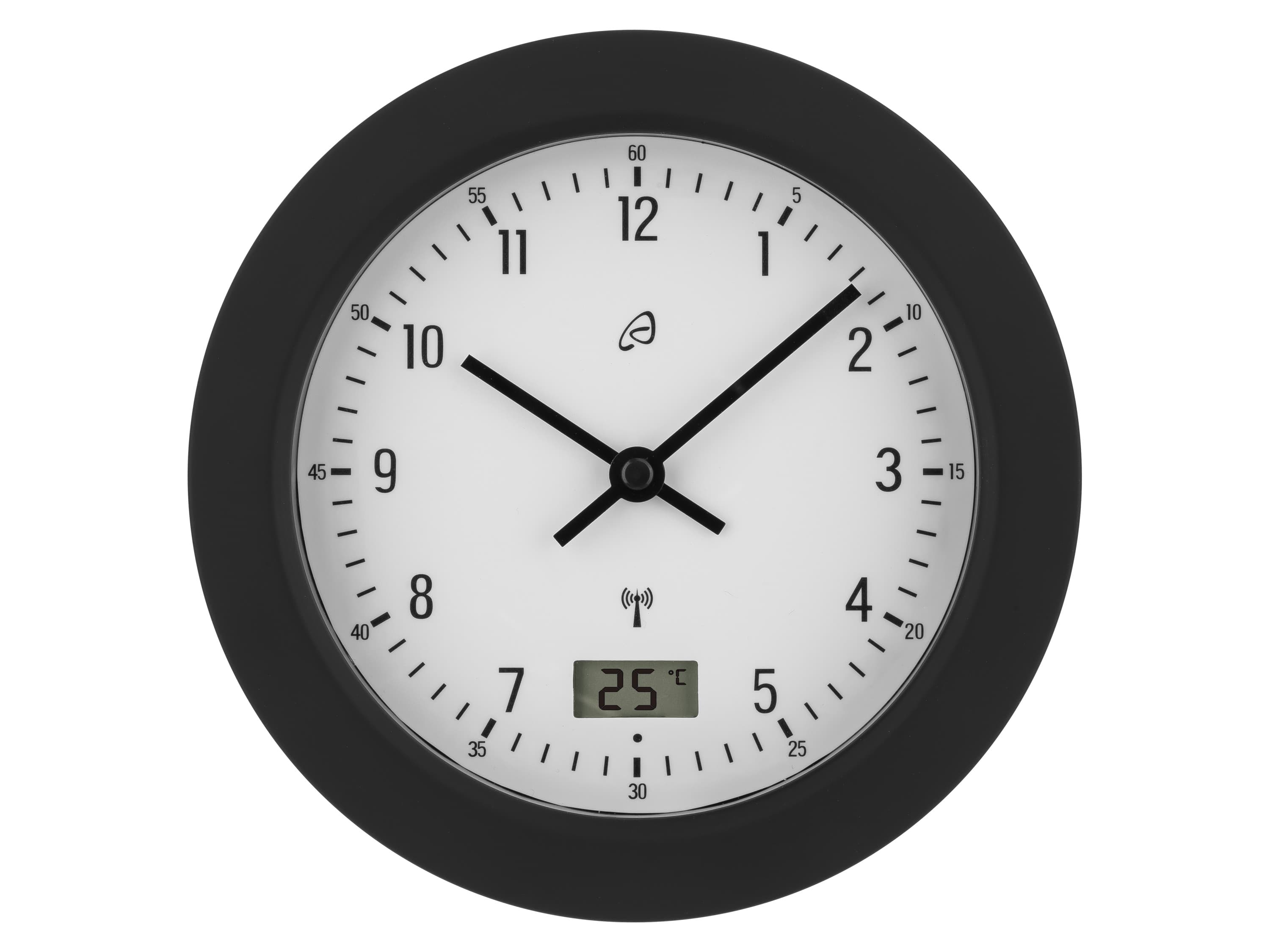 AURIOL® Kúpeľňové hodiny (čierna) 1