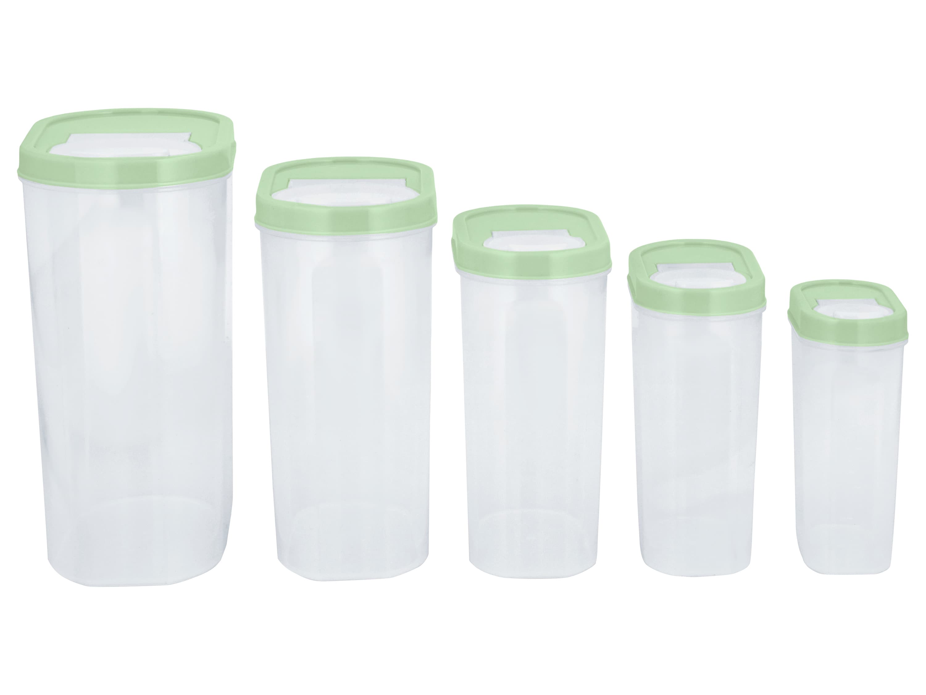 SILVERCREST® Súprava dóz, 5-dielna (mentolová)