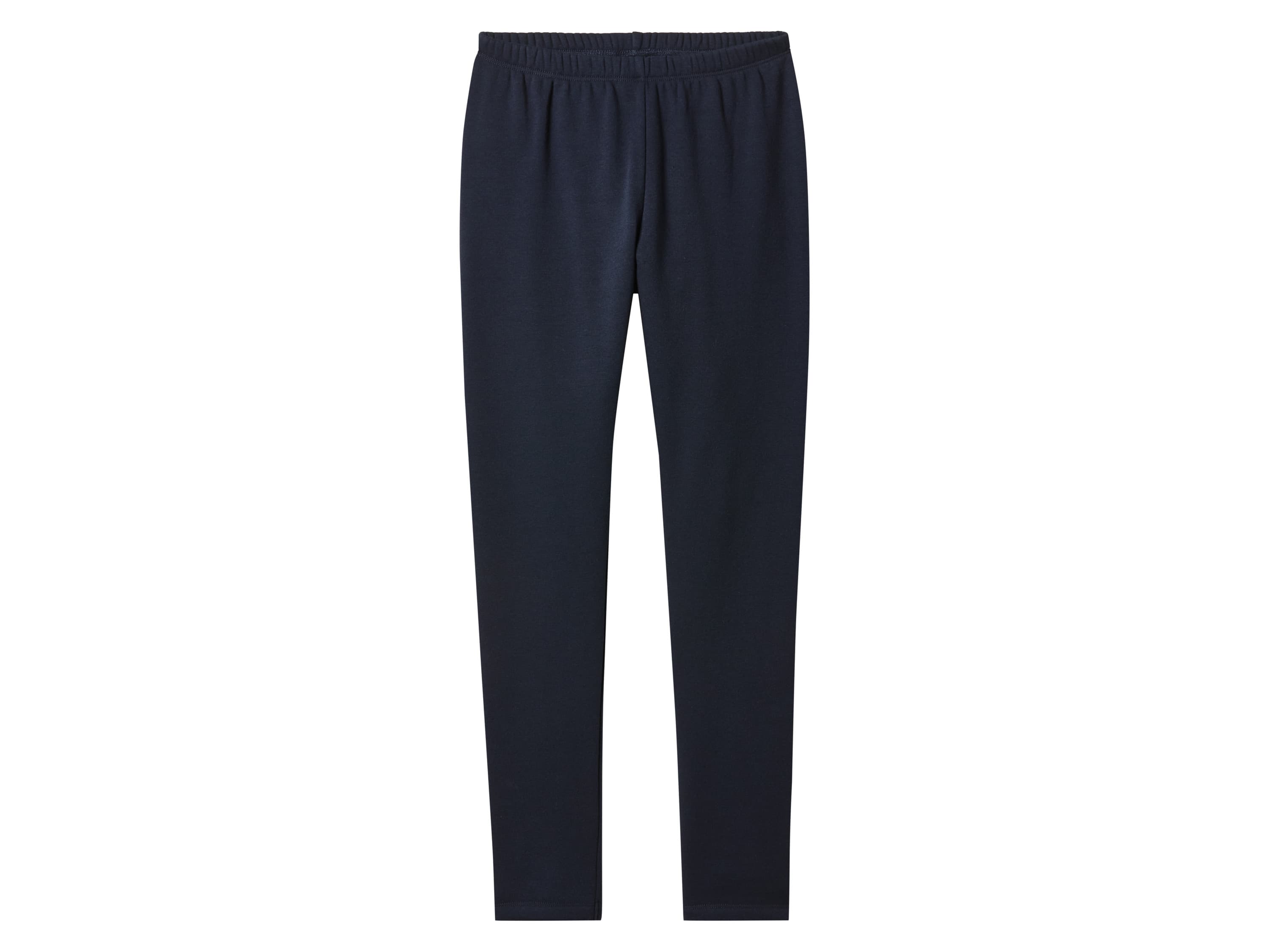 esmara® Dievčenské legíny s plyšovou podšívkou (navy modrá, 158/164) 1