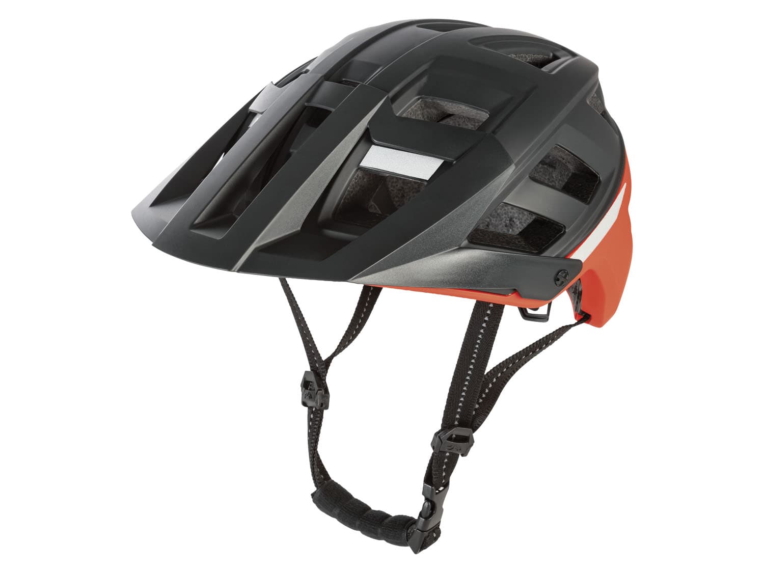 CRIVIT Cyklistická prilba (čierna/oranžová, S/M) 1