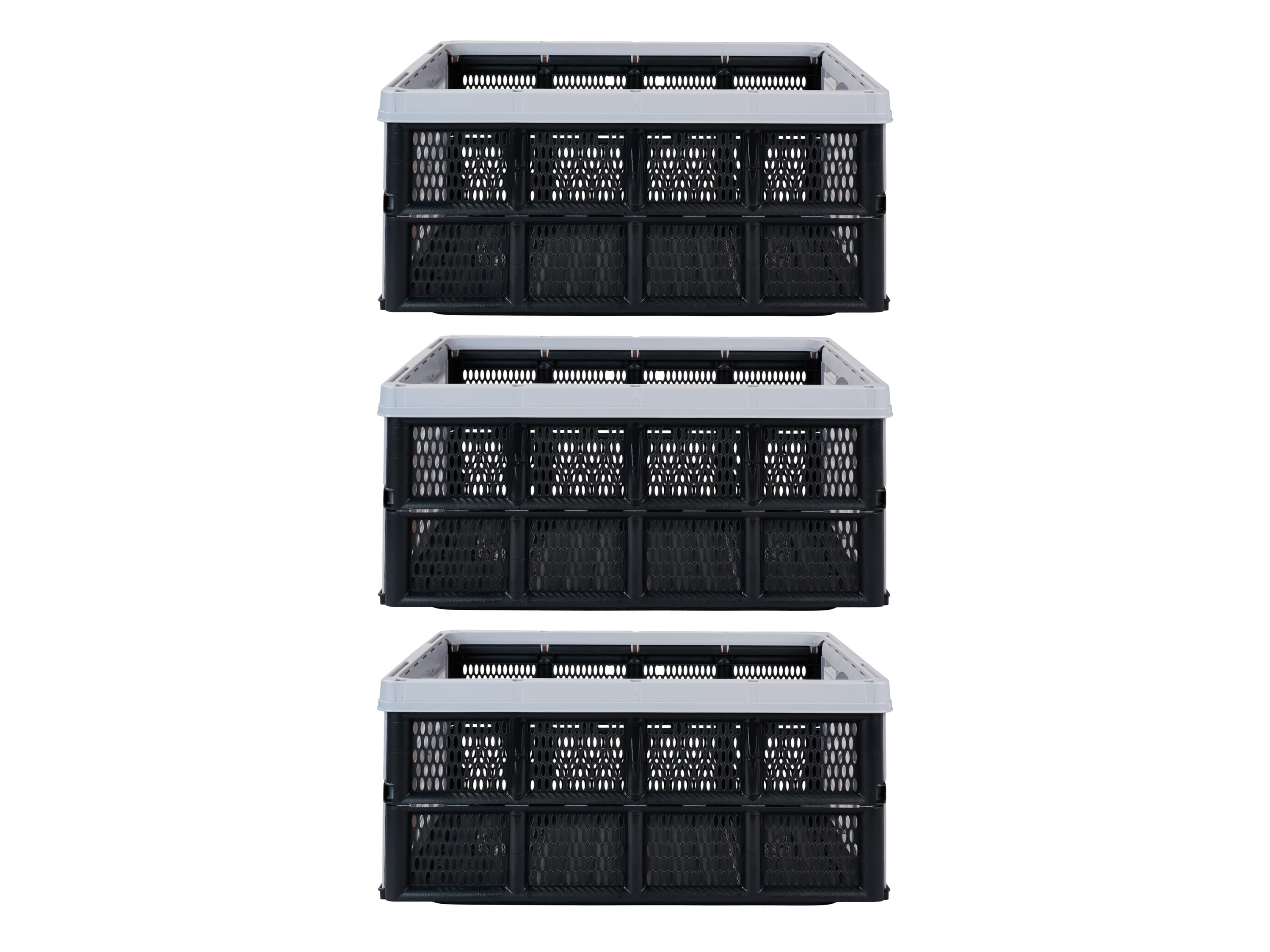 W5 Skladací box, 32 l, 3 kusy