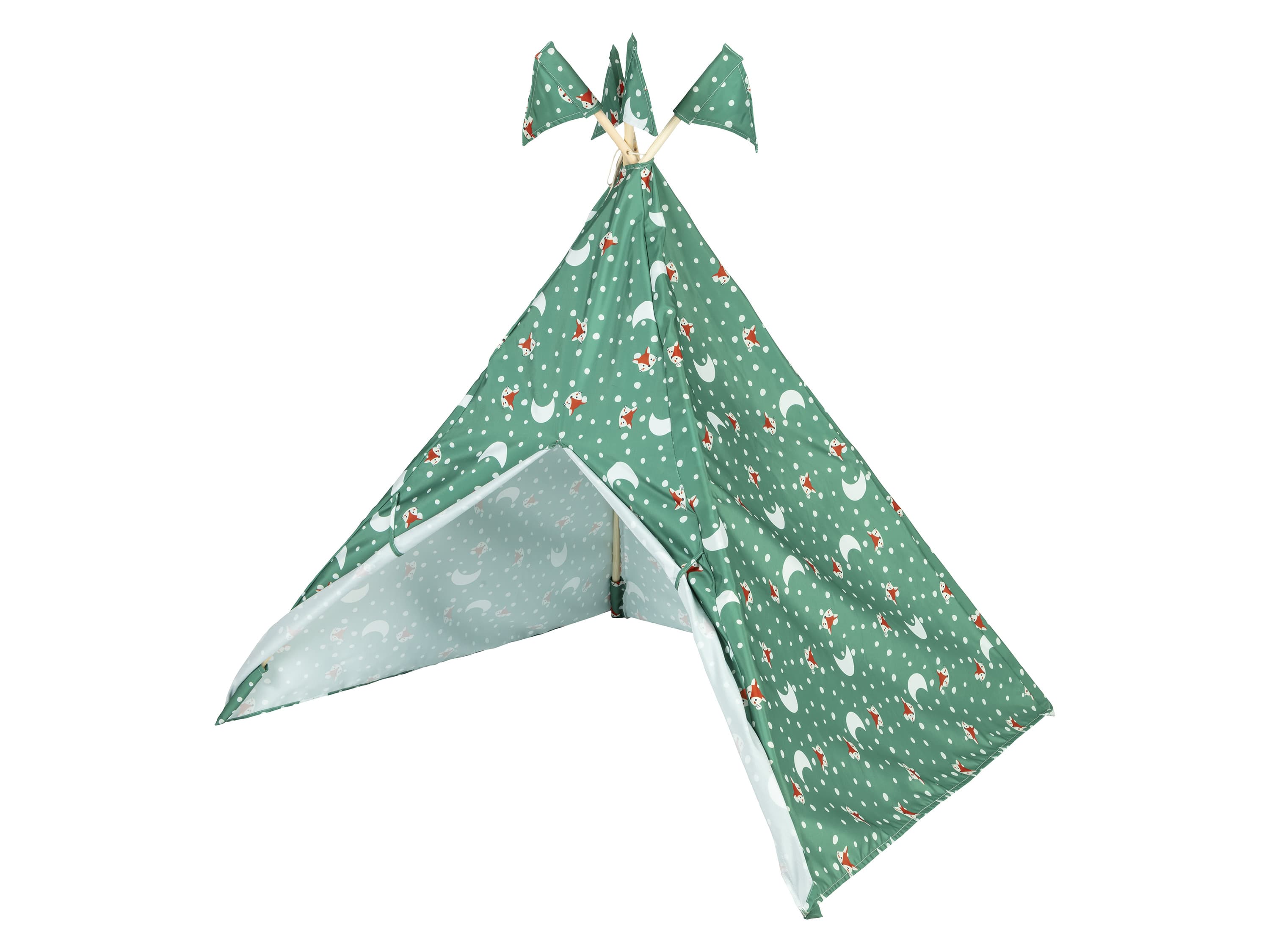 lupilu® Detský stan Teepee (zelená) 1