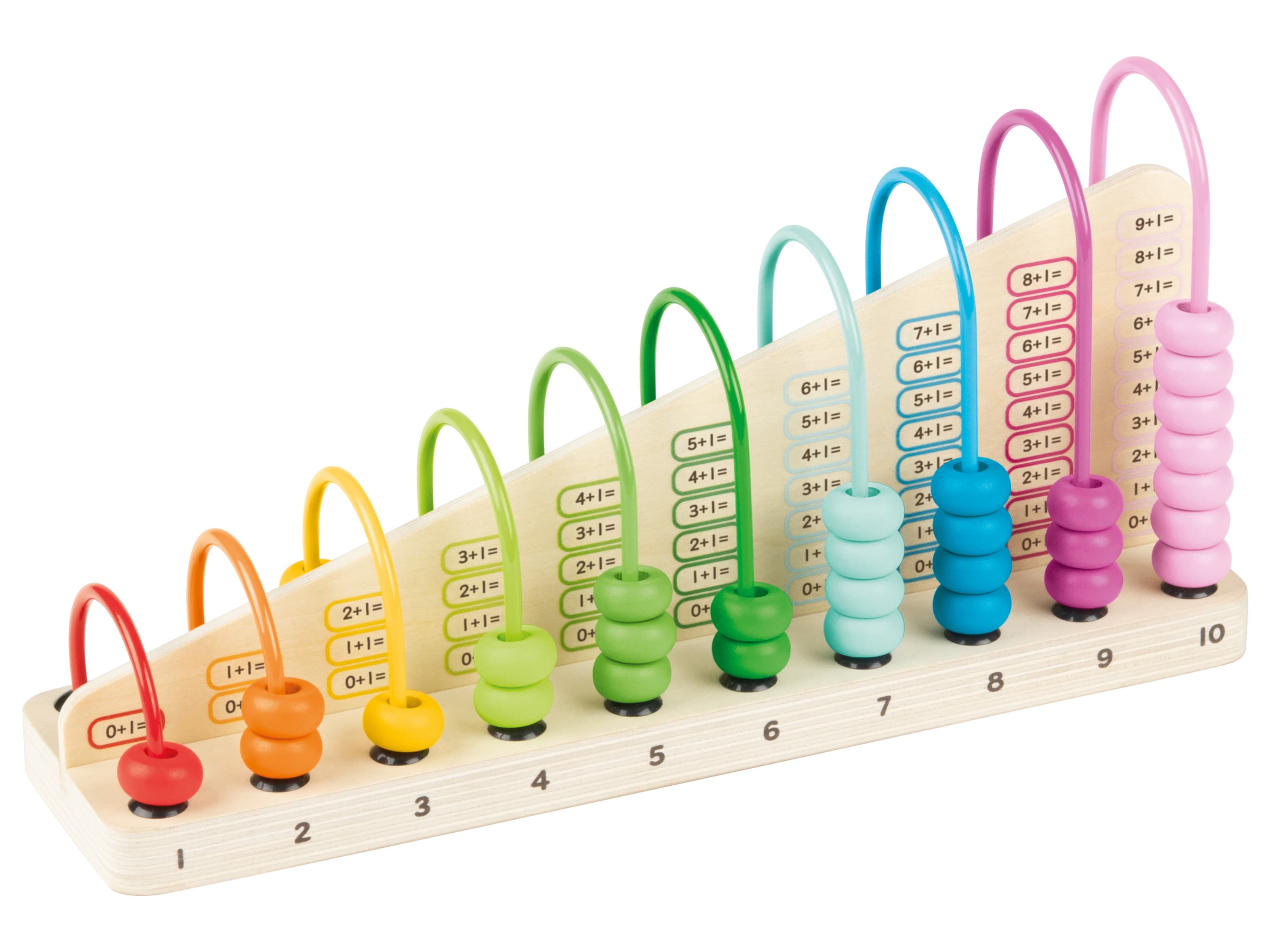 lupilu® Drevená hra Montessori (počítadlo)