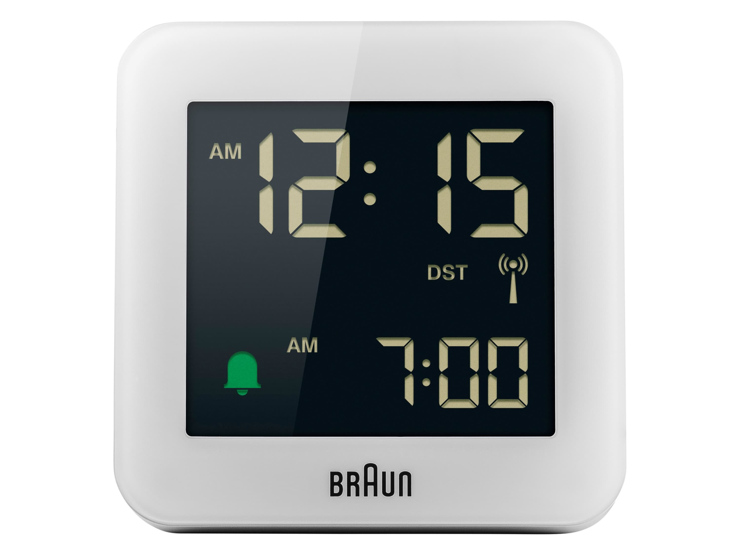 BRAUN Digitálny budík BC09B-DCF (biela) 1