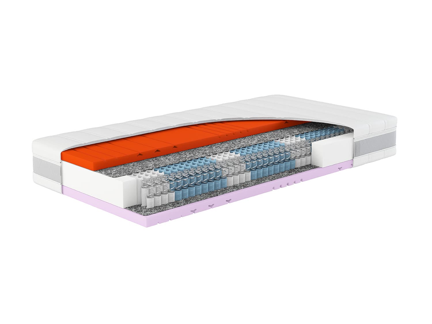 Hn8 Schlafsysteme 7-zónový matrac s taštičkovými pružinami Sleep Balance (H3/H4, 100 x 200 cm)