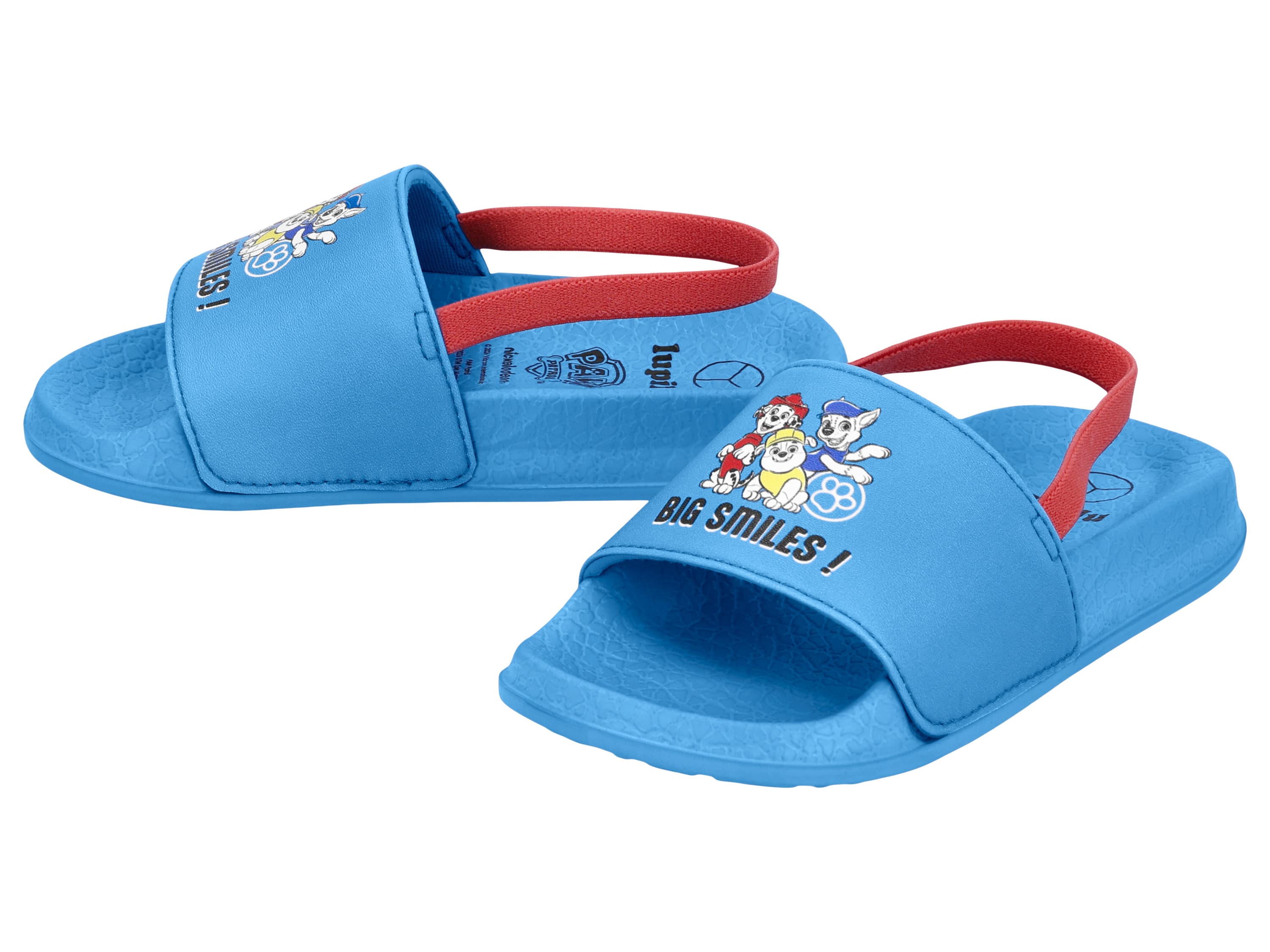 lupilu® Detské šľapky Labková patrola (modrá, 30/31)