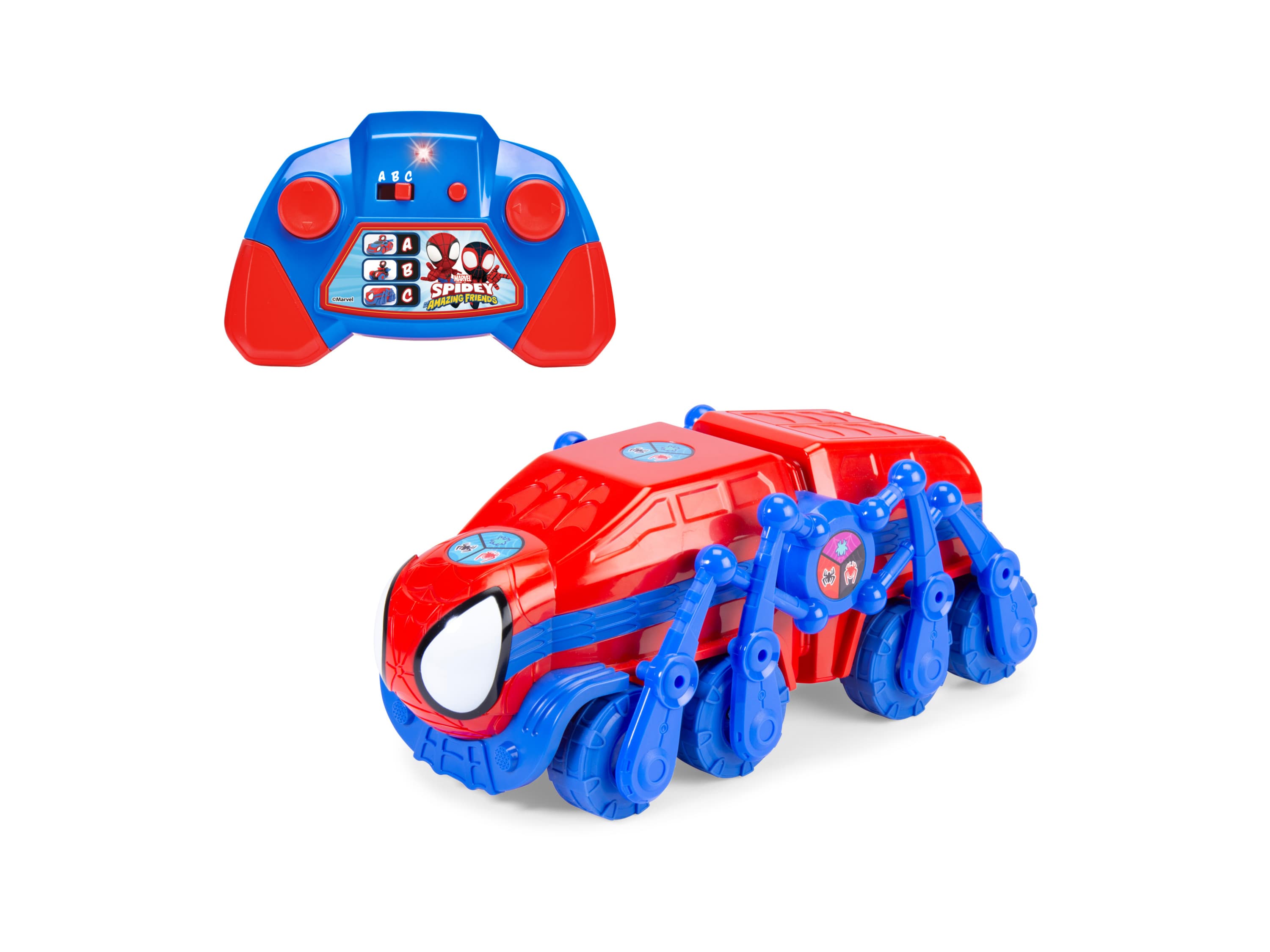 DICKIE Spidey Tímové vozidlo na diaľkové ovládanie 1 : 50