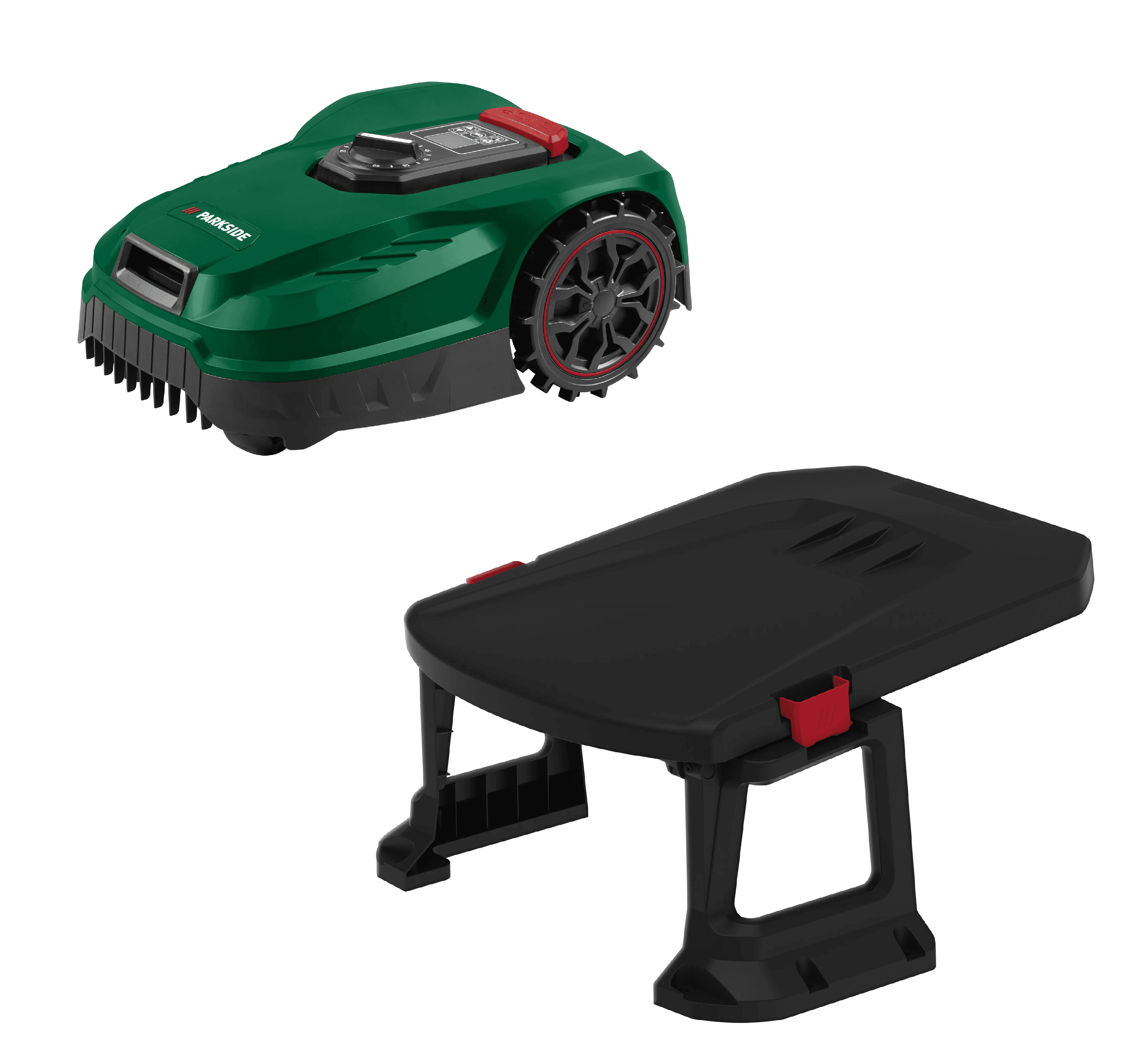PARKSIDE® Robotická kosačka PAMRS 750 A1 Smart + Garáž pre robotickú kosačku PUMRG A1 1