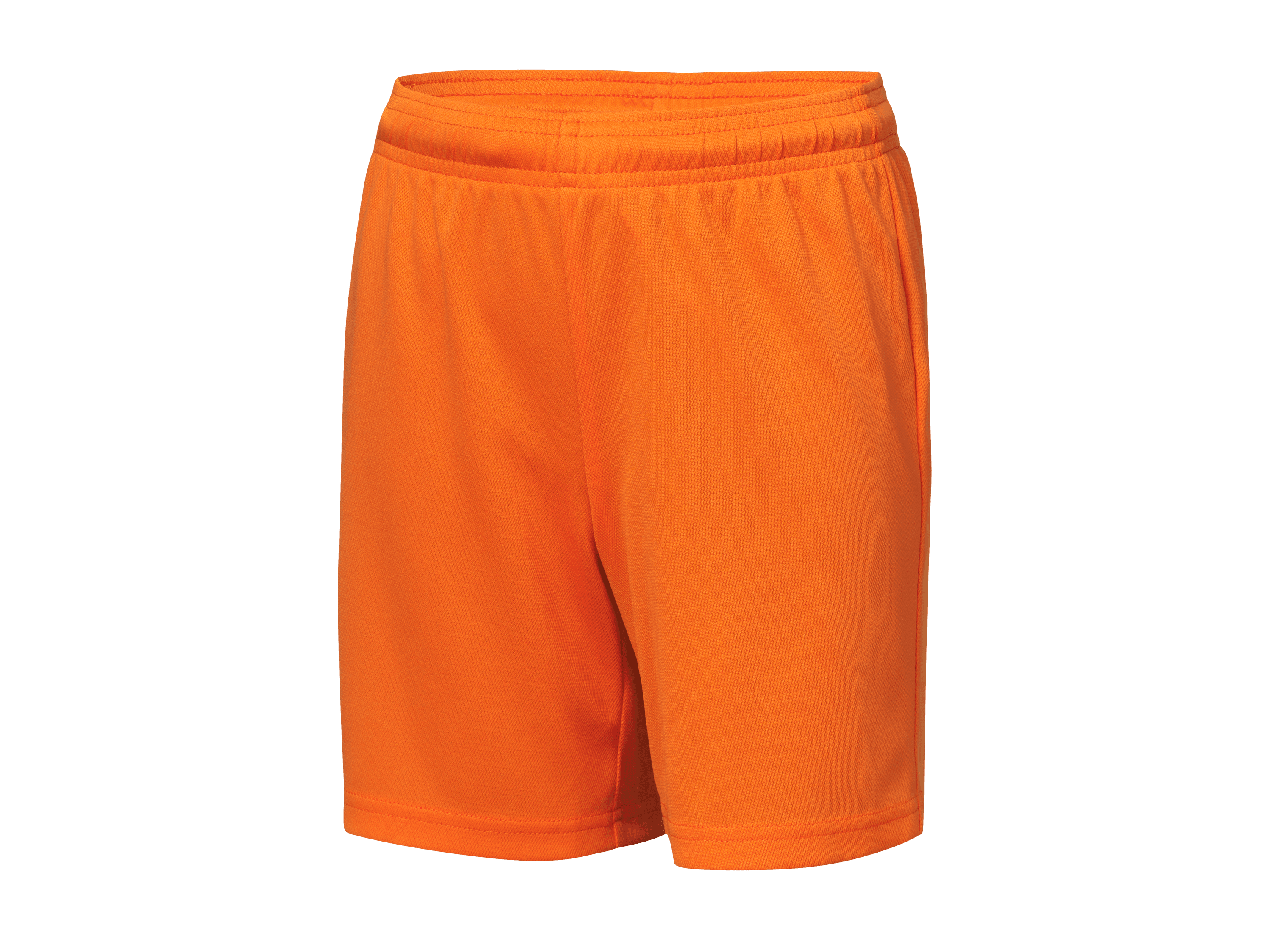 CRIVIT Detské funkčné futbalové šortky (oranžová, 110/116) 1