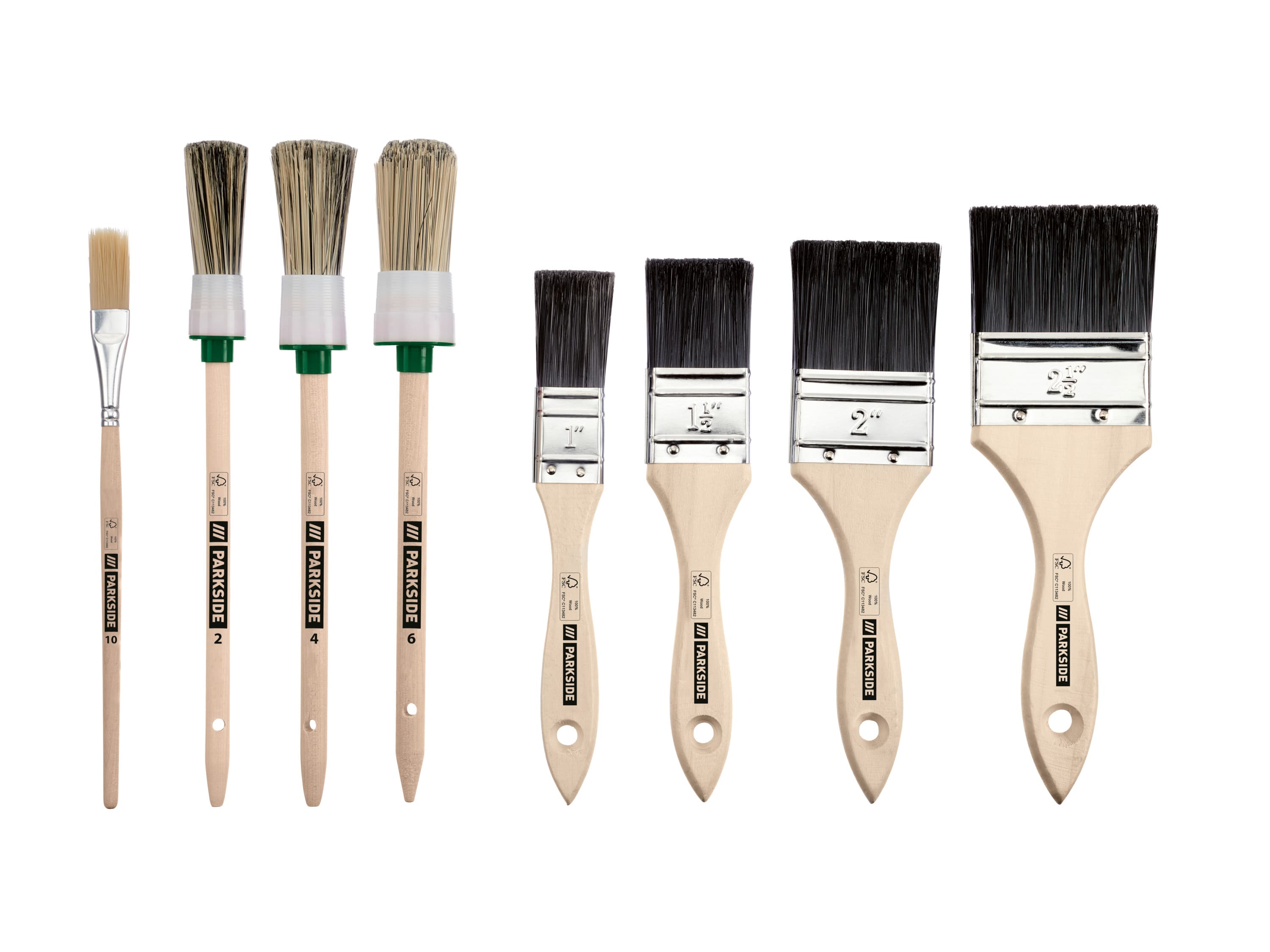 PARKSIDE® Súprava štetcov, 4-dielna/8-dielna (8-dielna) 1