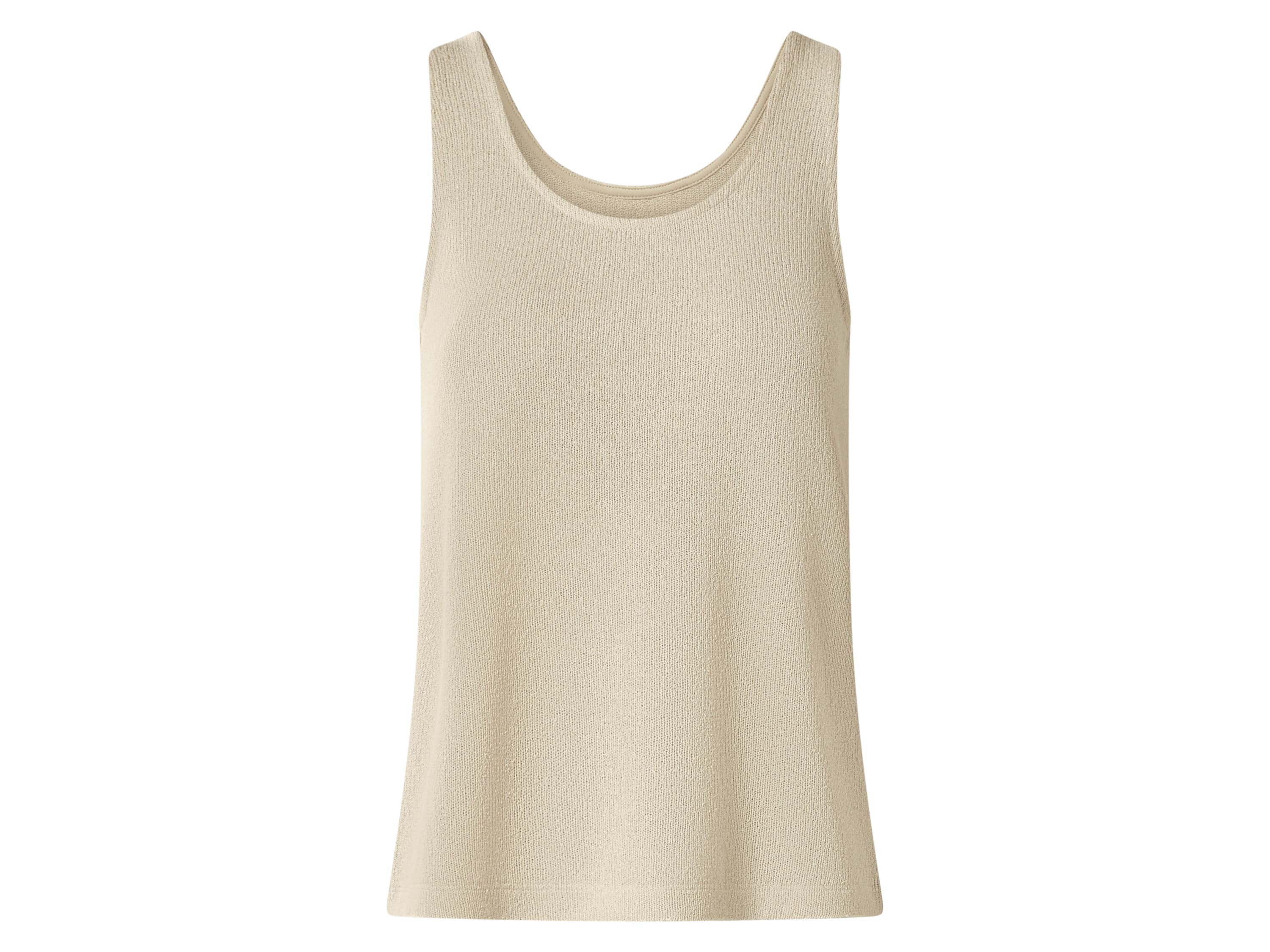 esmara® Dámsky top z jemného úpletu (béžová, S (36/38)) 1