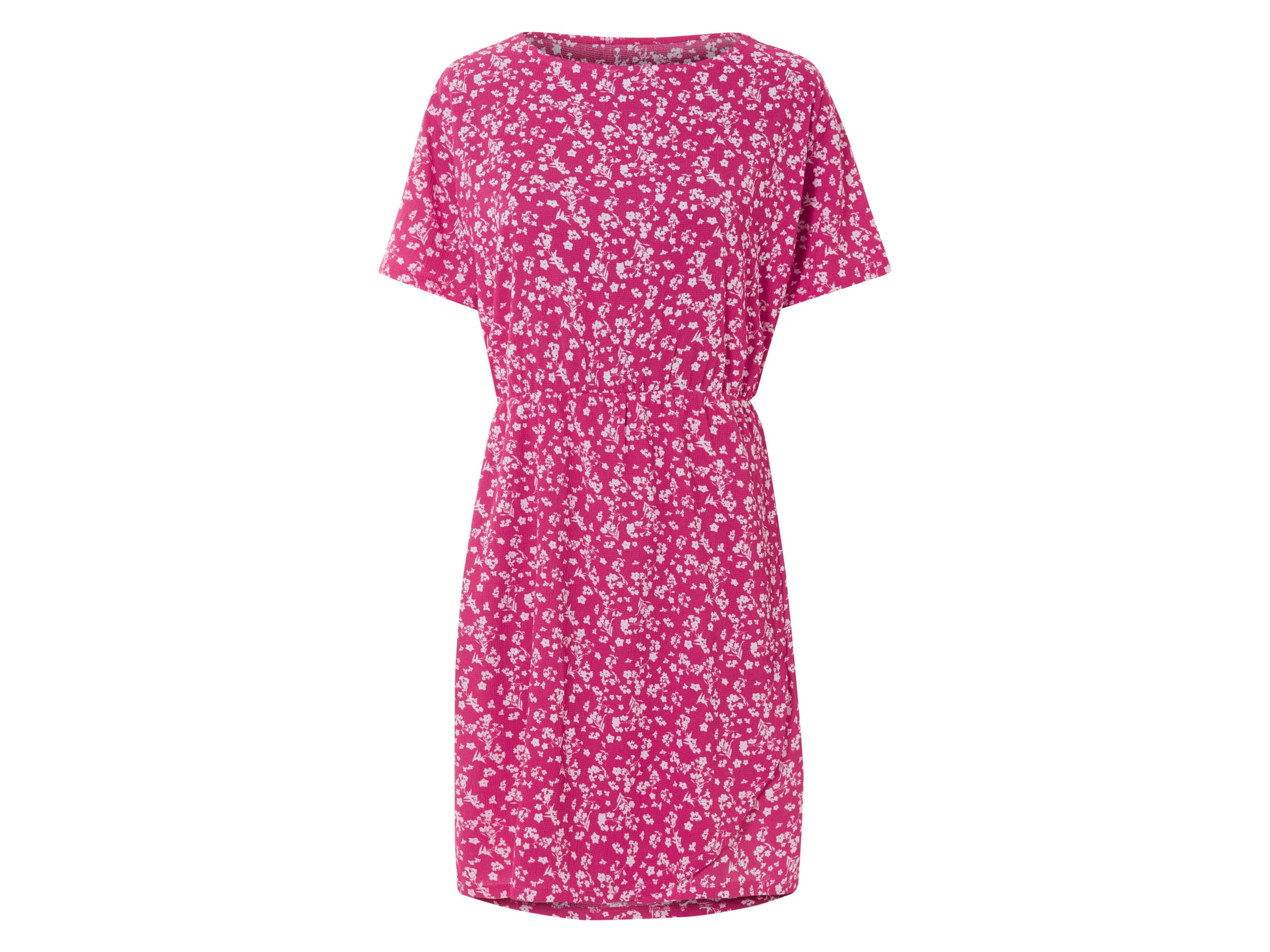 esmara® Dámske šaty (kvety/ružová, S (36/38))