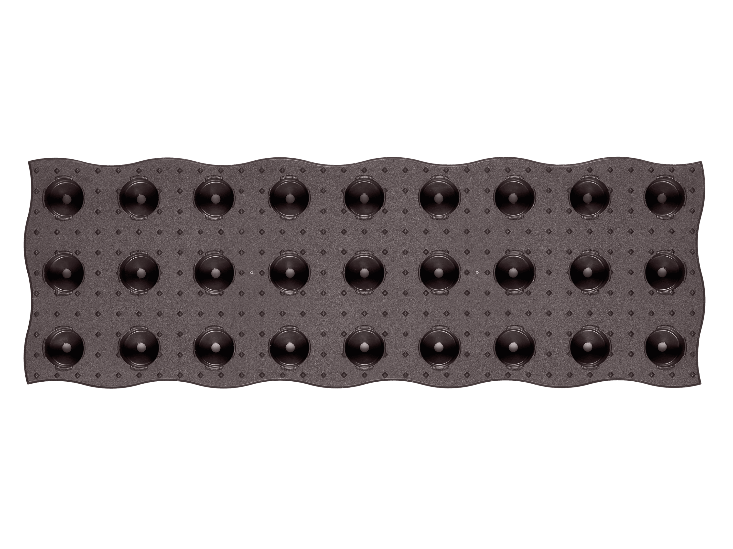 GARANTIA Plastové záhradné dlaždice, 70 x 24 cm, 4 kusy 1