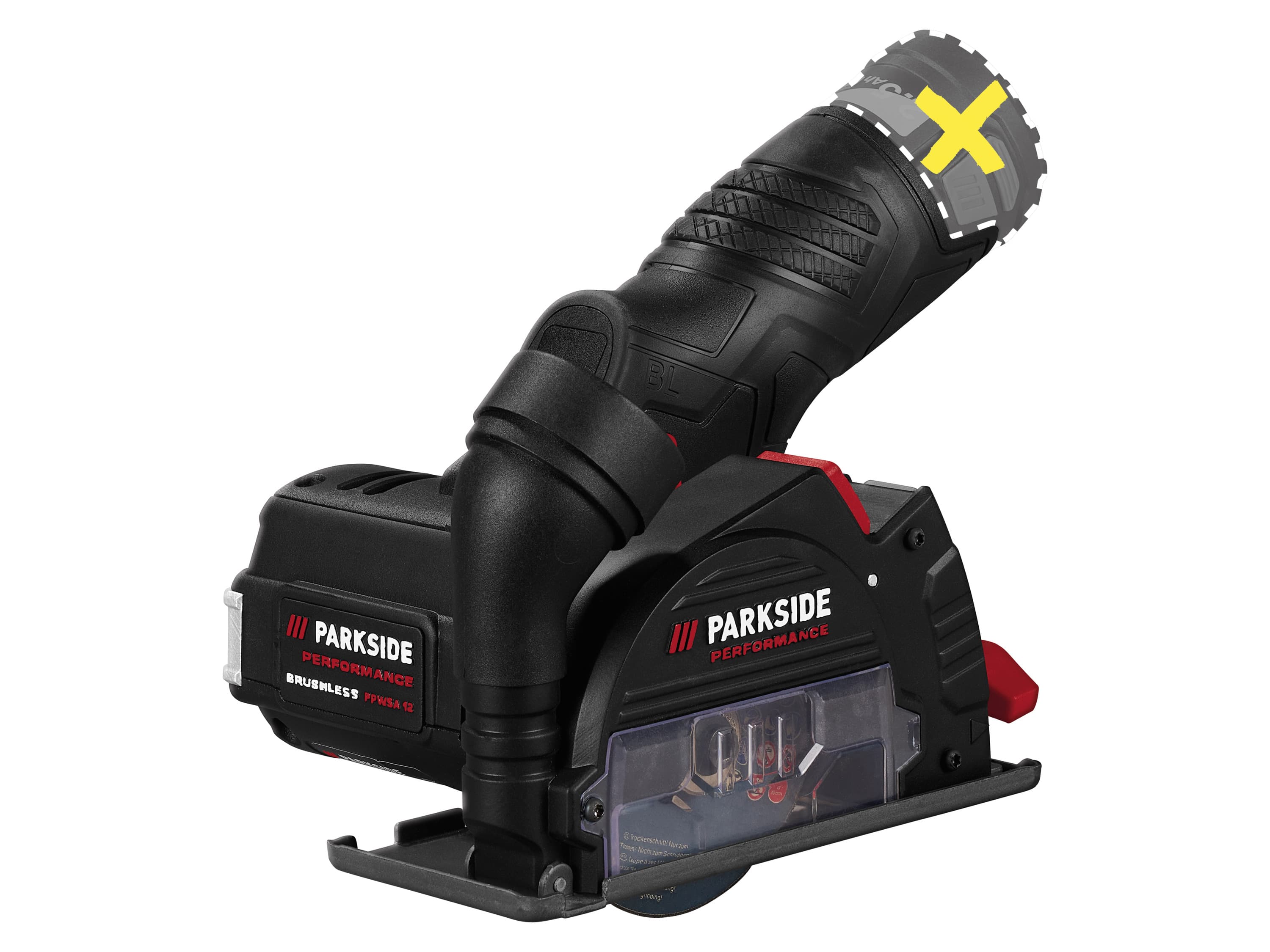 PARKSIDE PERFORMANCE® Aku uhlová brúska 12 V PPWSA 12 A1 – bez akumulátora 1