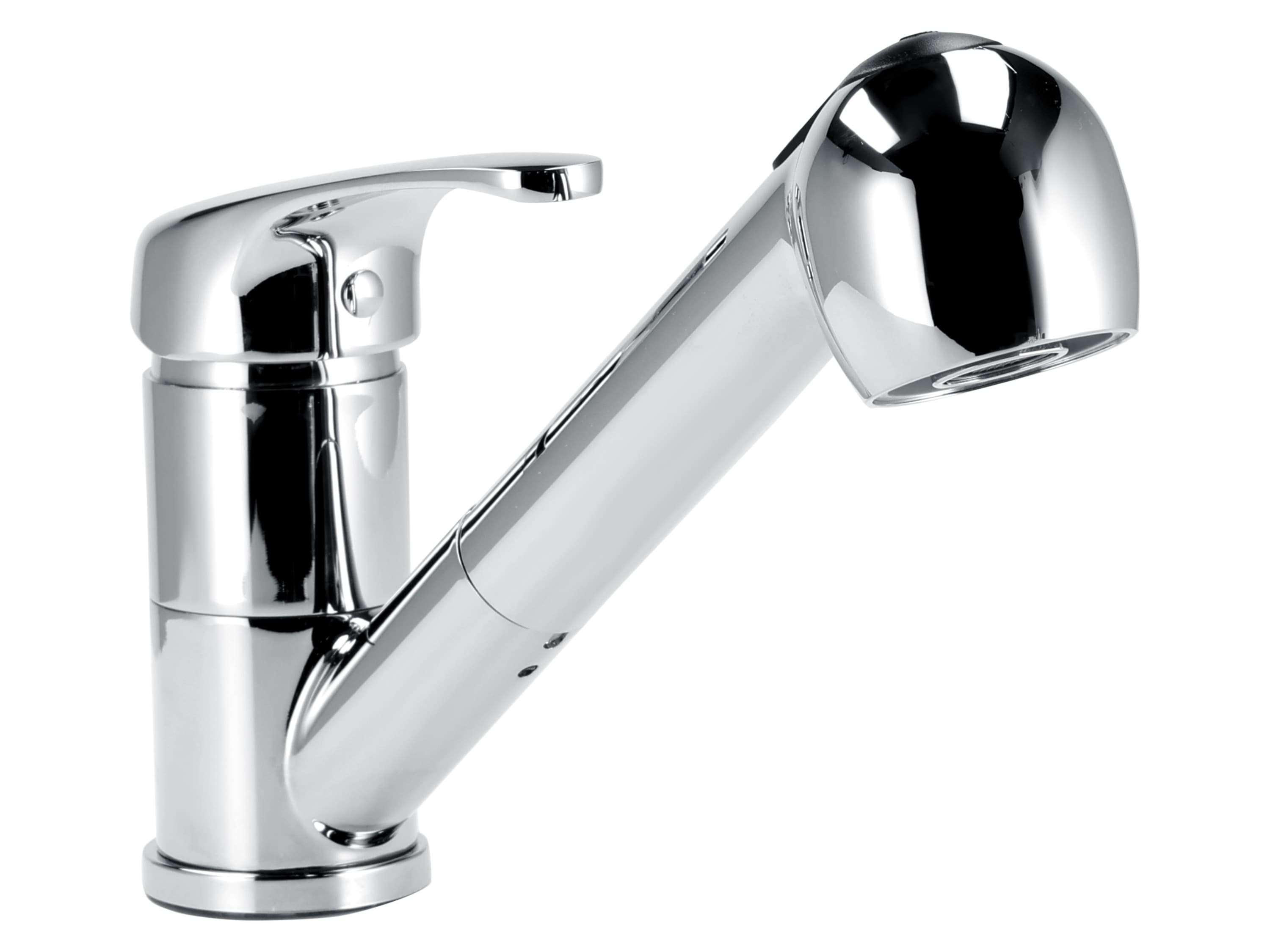 LIVARNO® Drezová batéria s vyťahovateľnou ručnou sprchou (chróm)